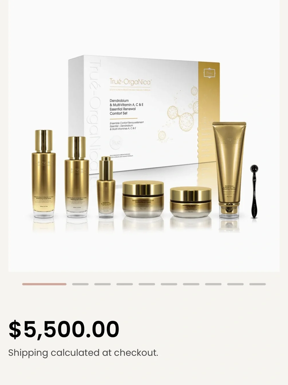 🤩🔥True Organica Predire Secret Collagen Skincare Set Vitamin C Retail $5500