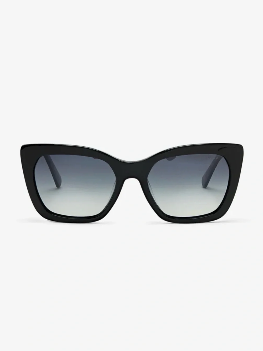 Kenneth Cole Cat Eye Acetate Sunglasses KC00056 Black Gradient Luxury