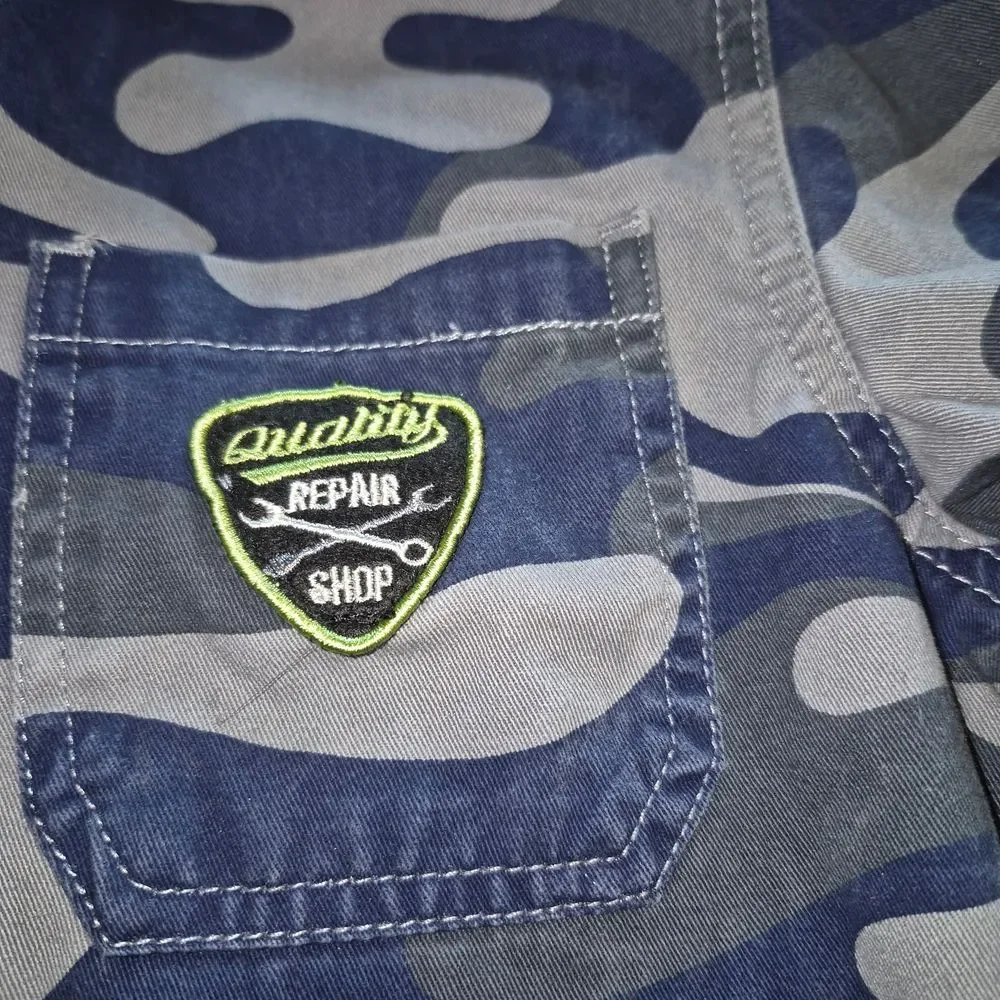 Cool Wonder Nation Boys' Camo Hoodie – Size 10-12 for Future Mechanics!