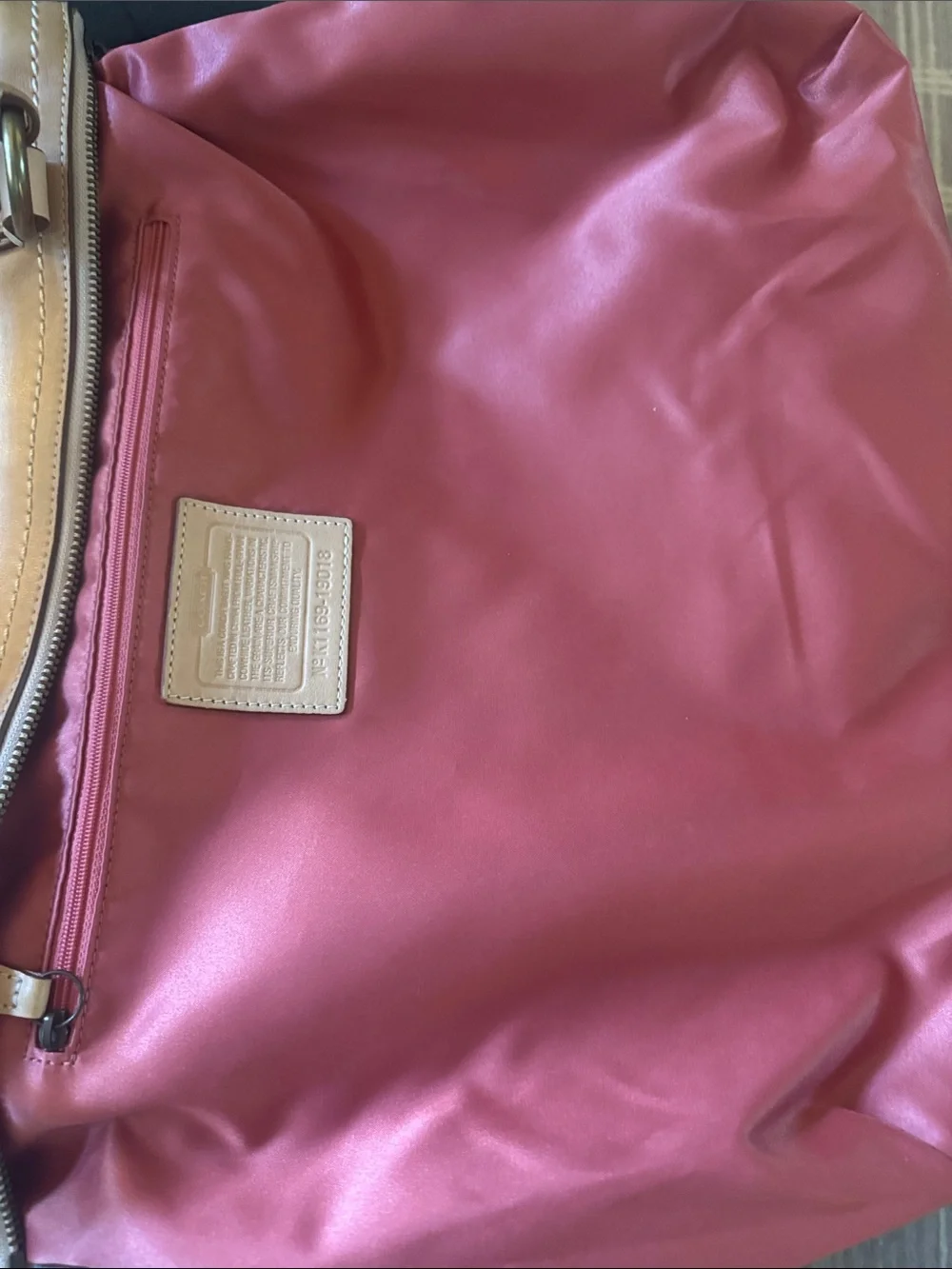 Coach Poppy Whipstitch Tote