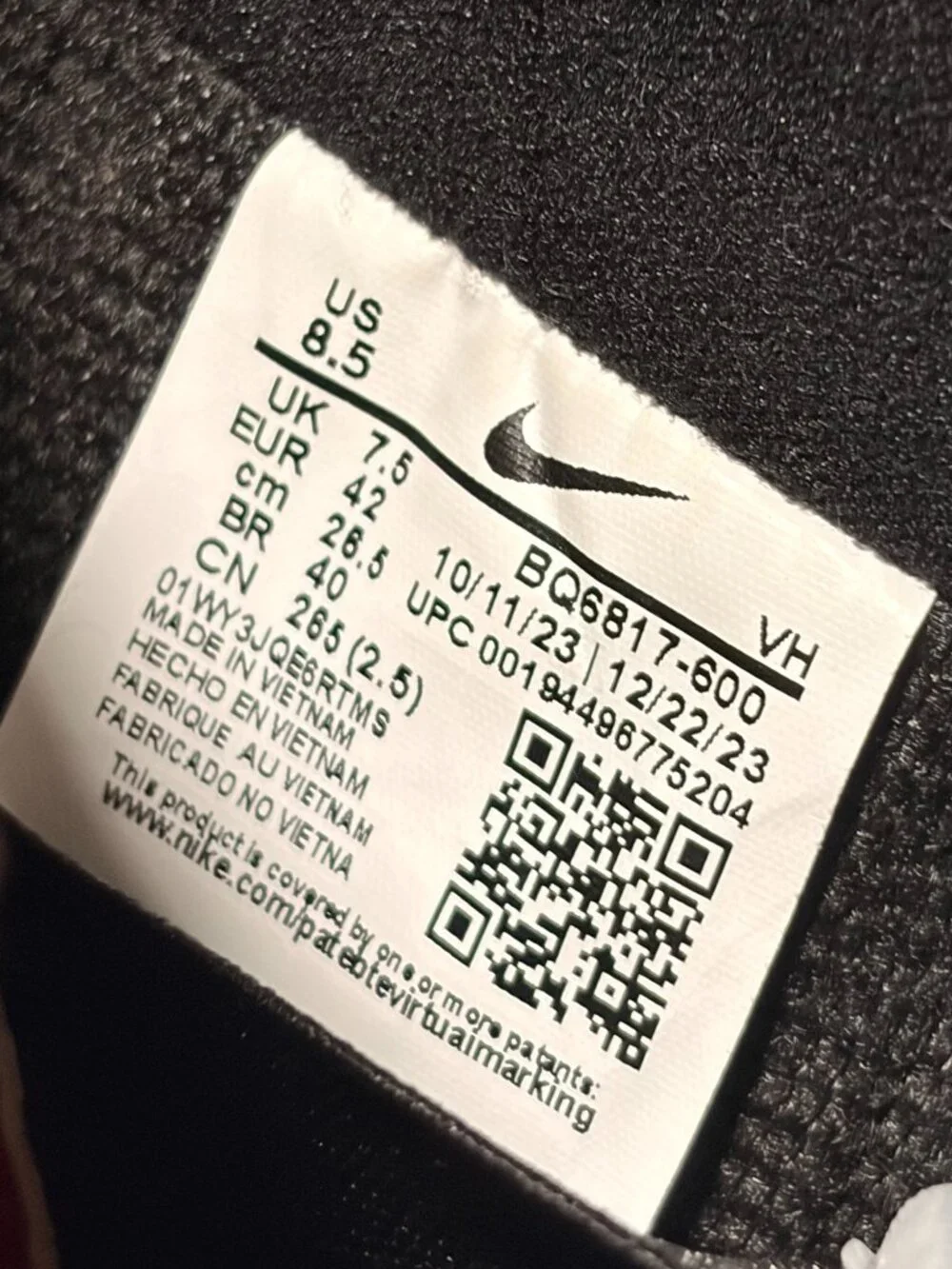Nike style bq6817