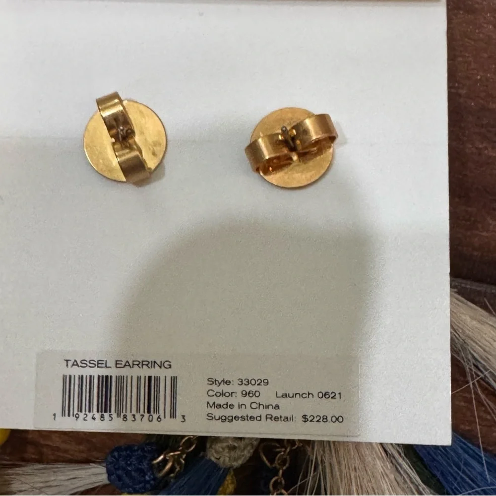 Tory Burch vibrant tassel