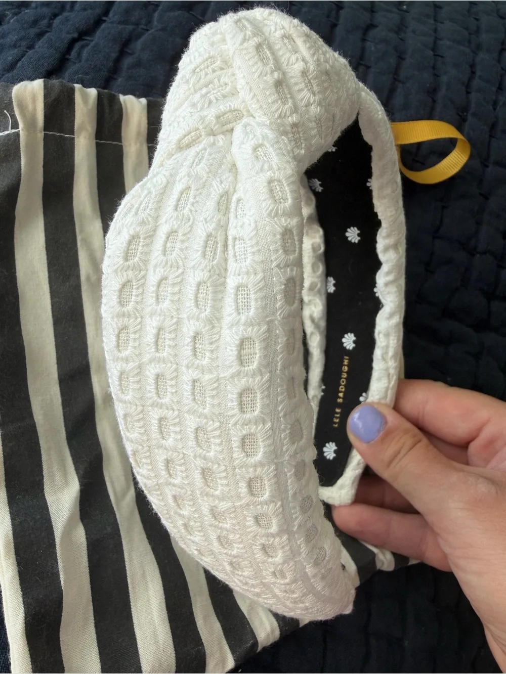 Lele Sadoughi padded knot