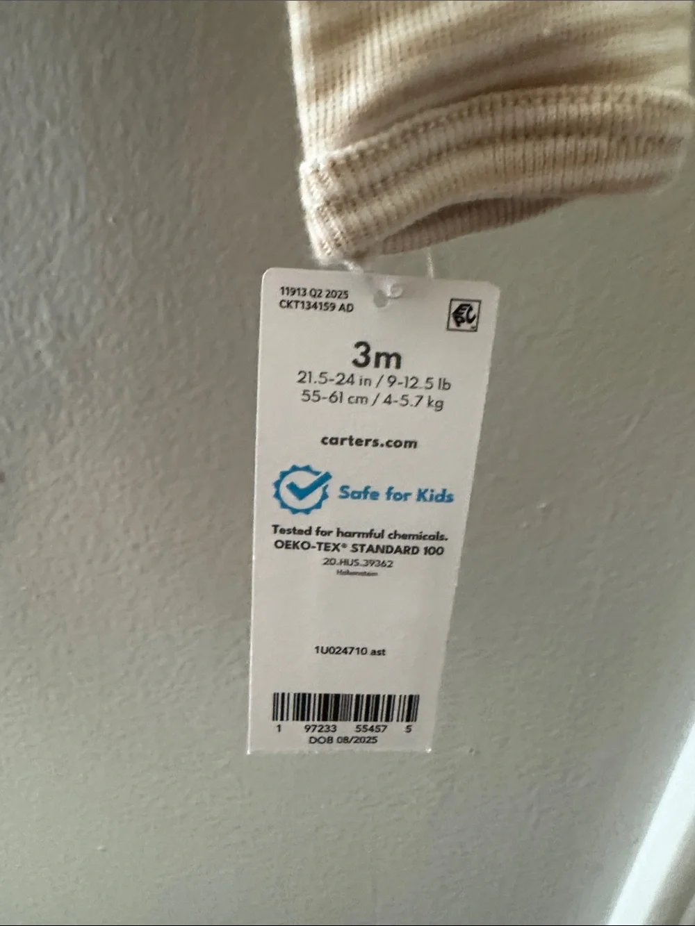 Carters long sleeve