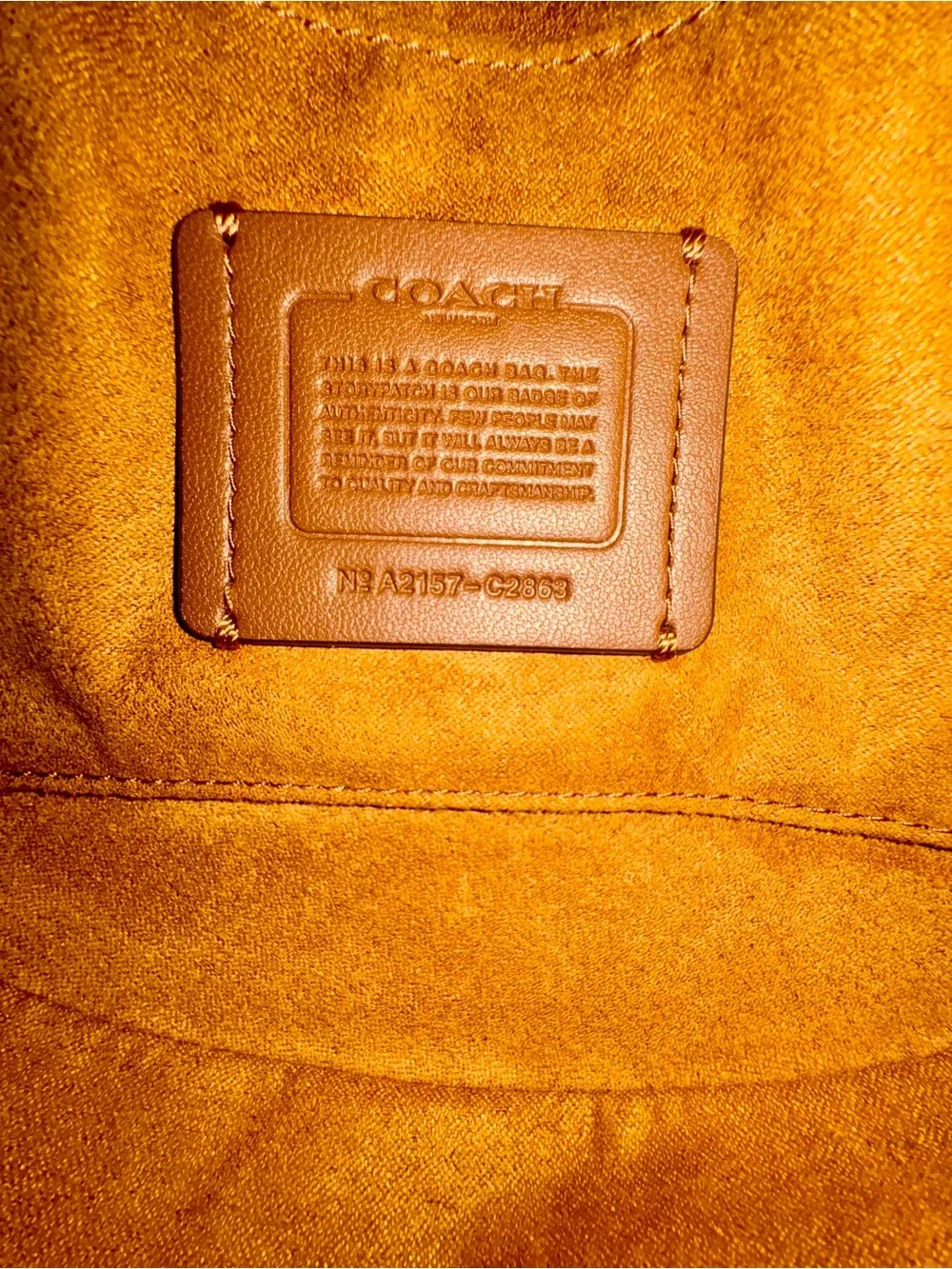 Coach beautiful authentic