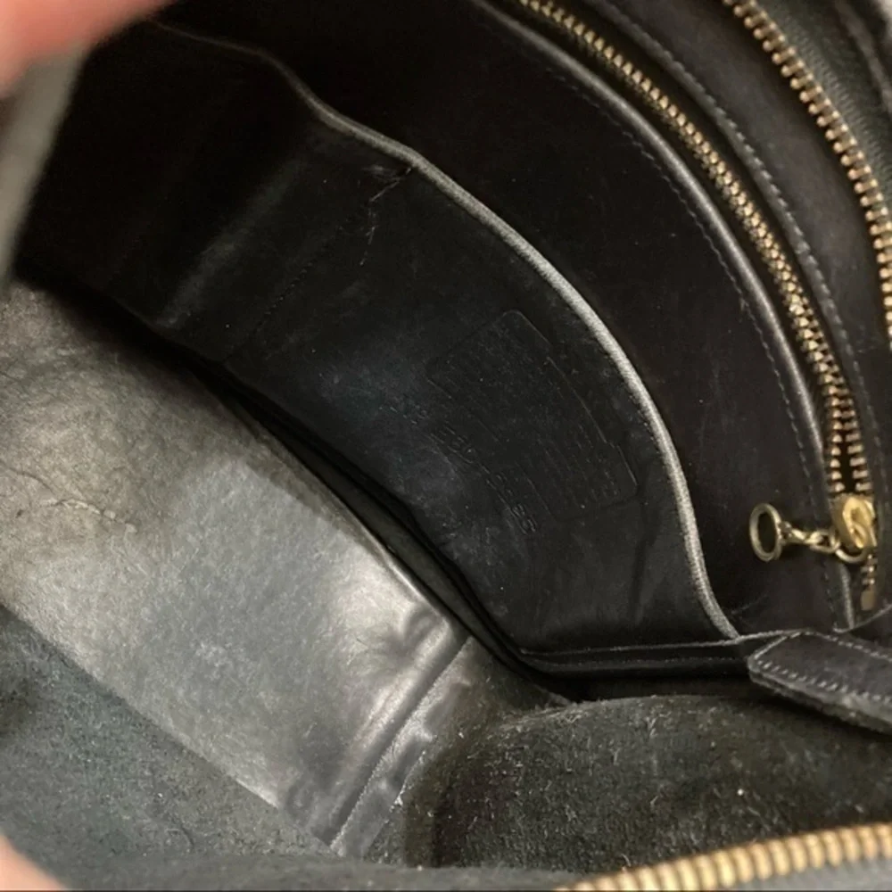 Coach scuffs scratched