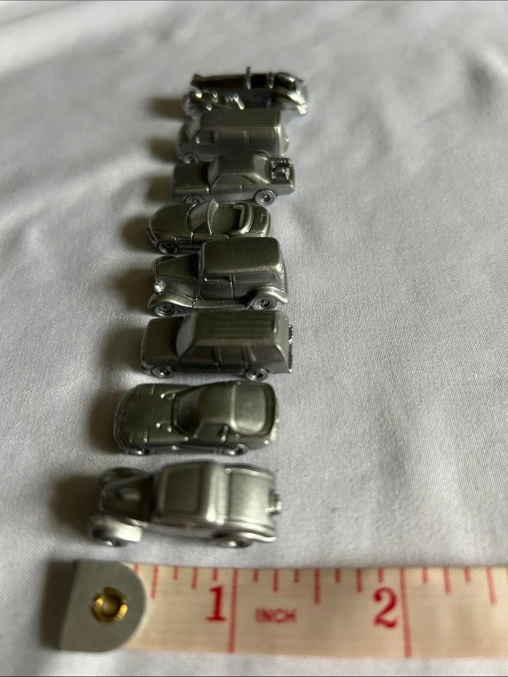 ( 8 ) Vintage Monopoly Cars