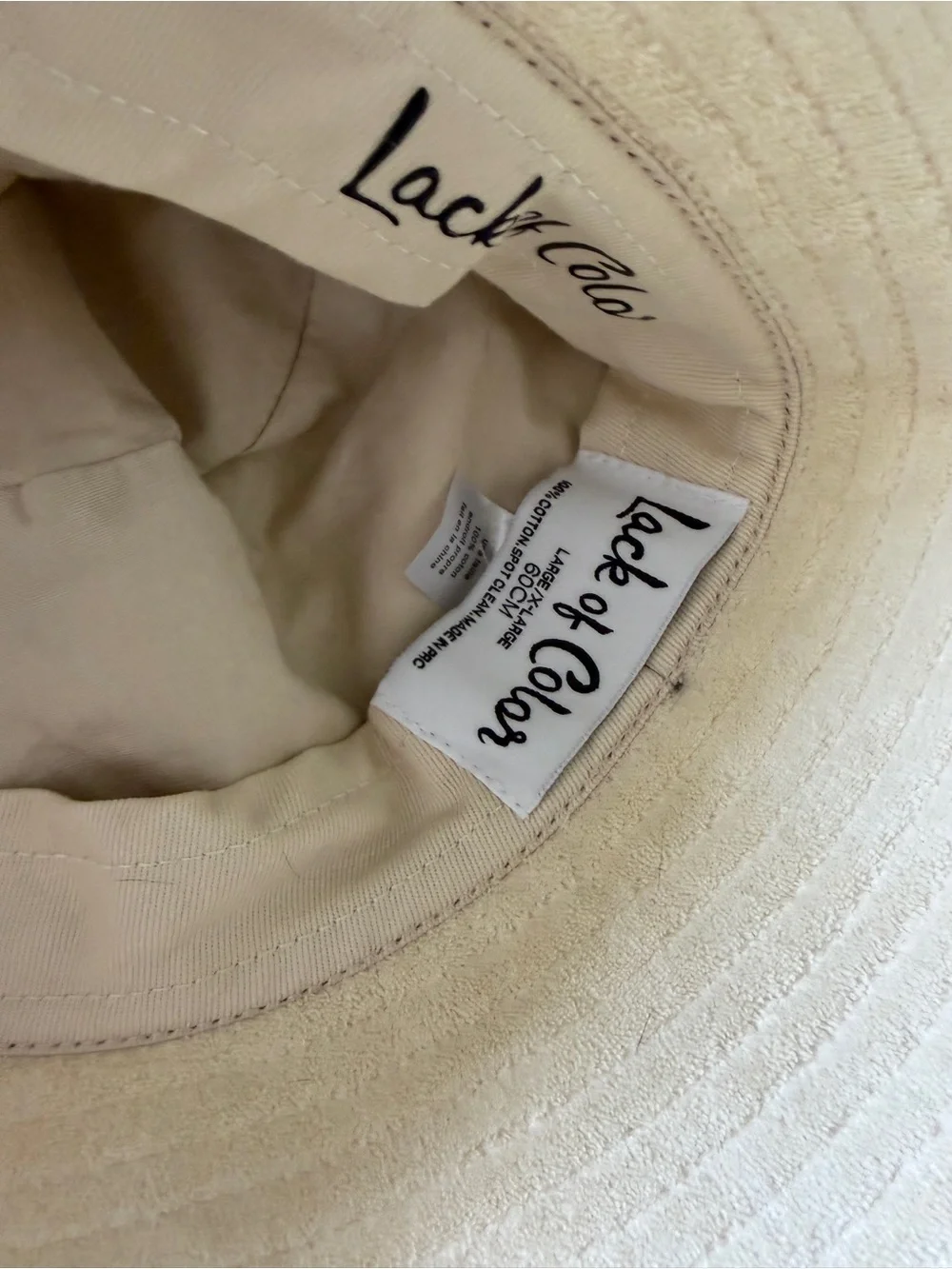 Lack Of Color xl cream