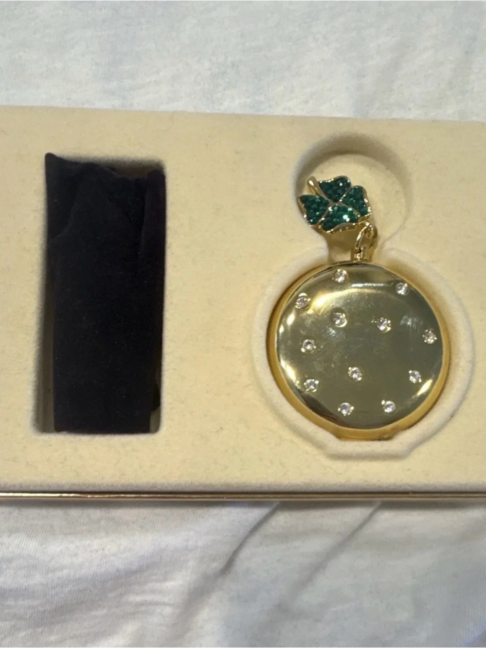 Estée Lauder Lucky Clover Compact Vintage