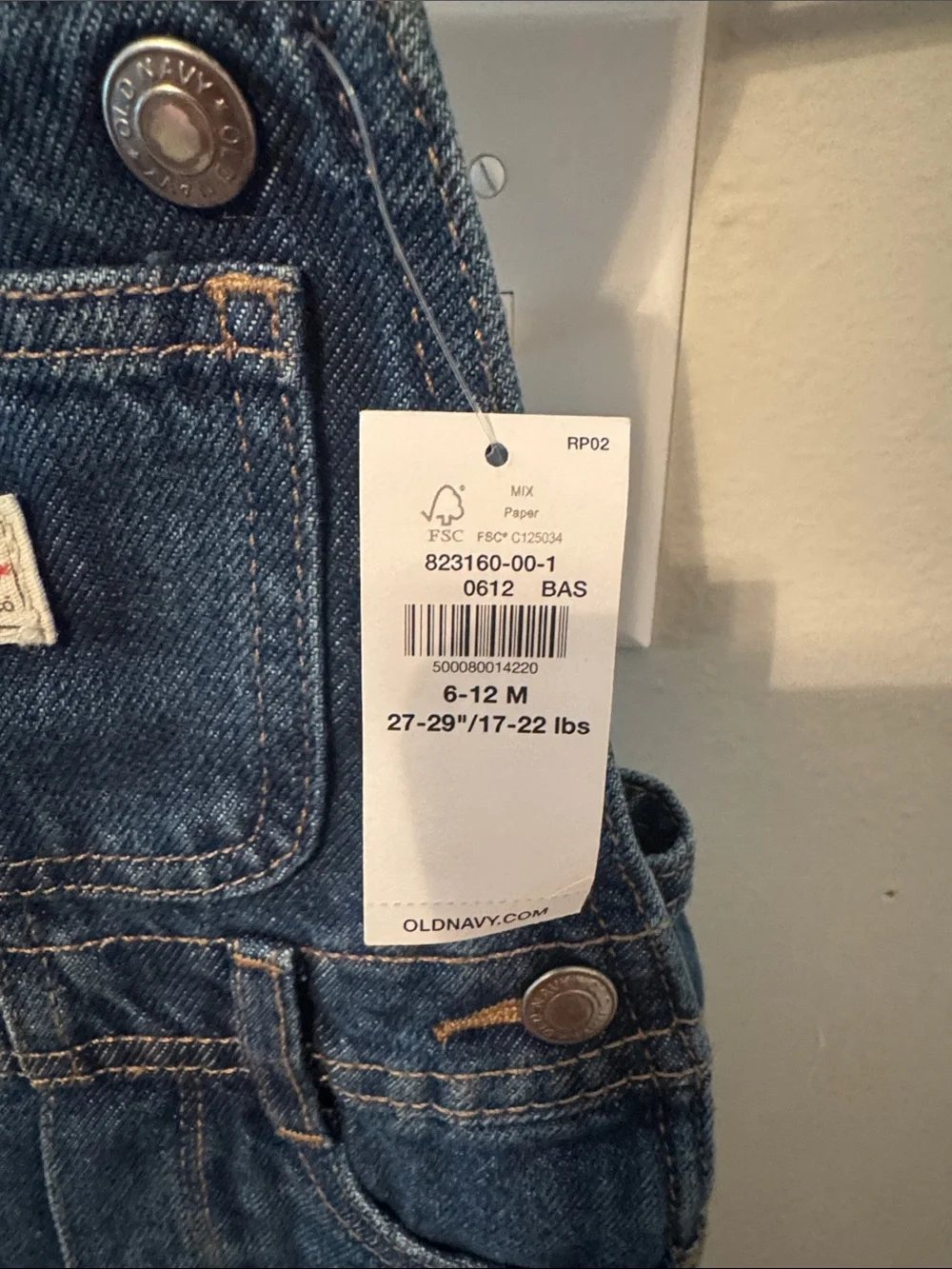 Old Navy classic denim