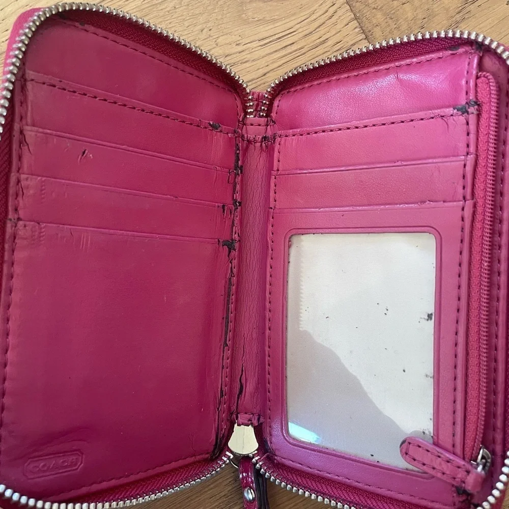 Coach vibrant pink