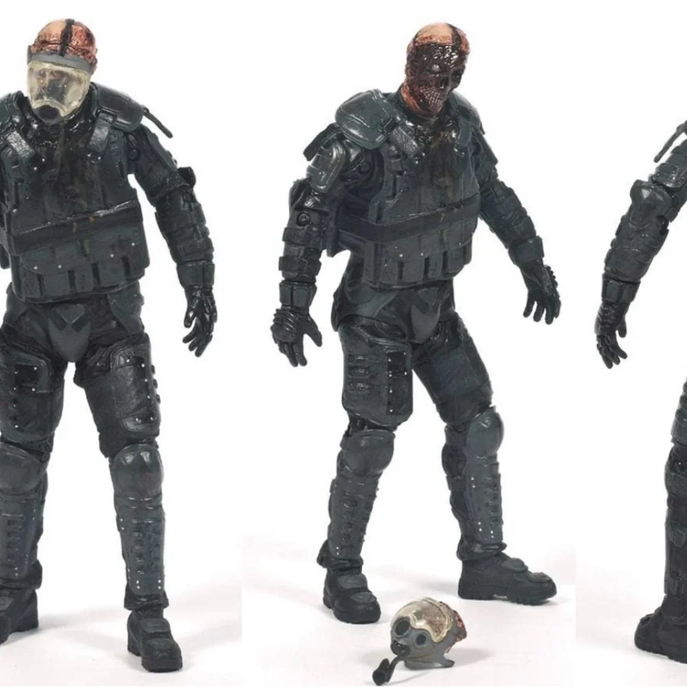 Walking Dead WD gas mask riot gear zombie with Armor