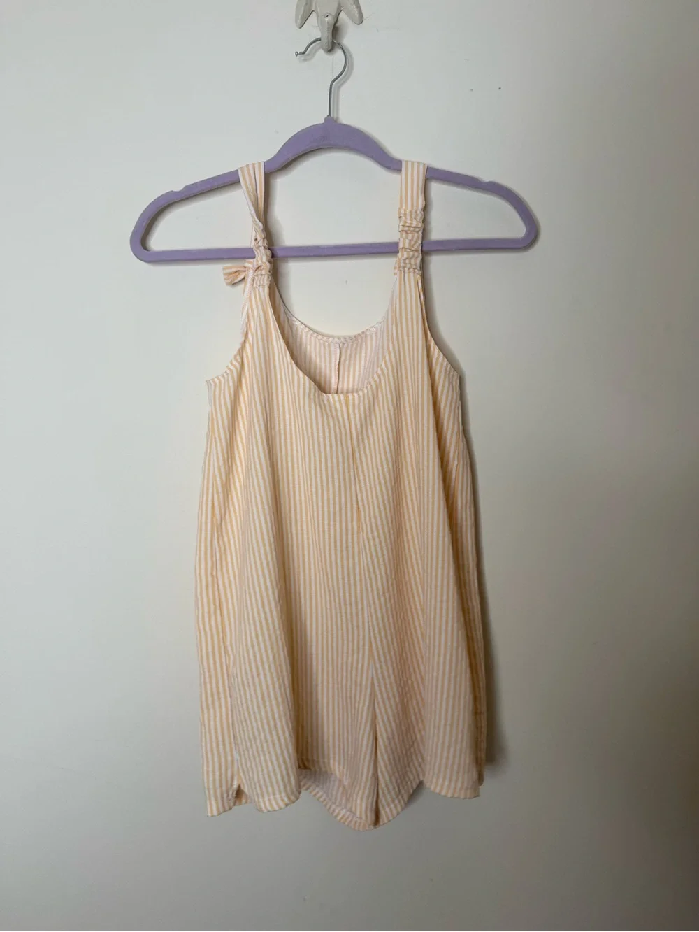 art class sleeveless romper