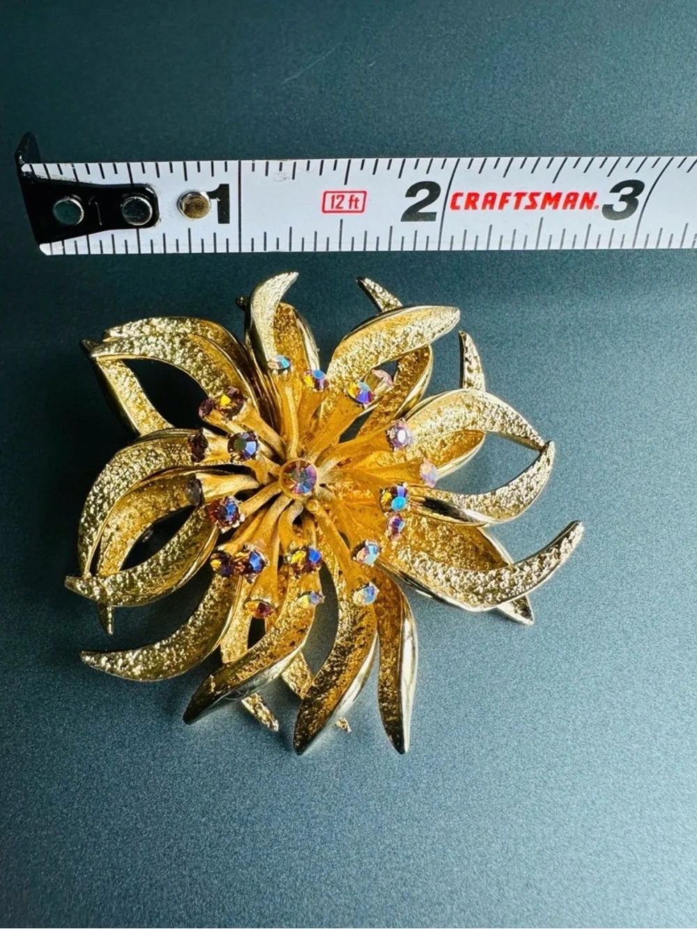 François petals 1950s brushed
