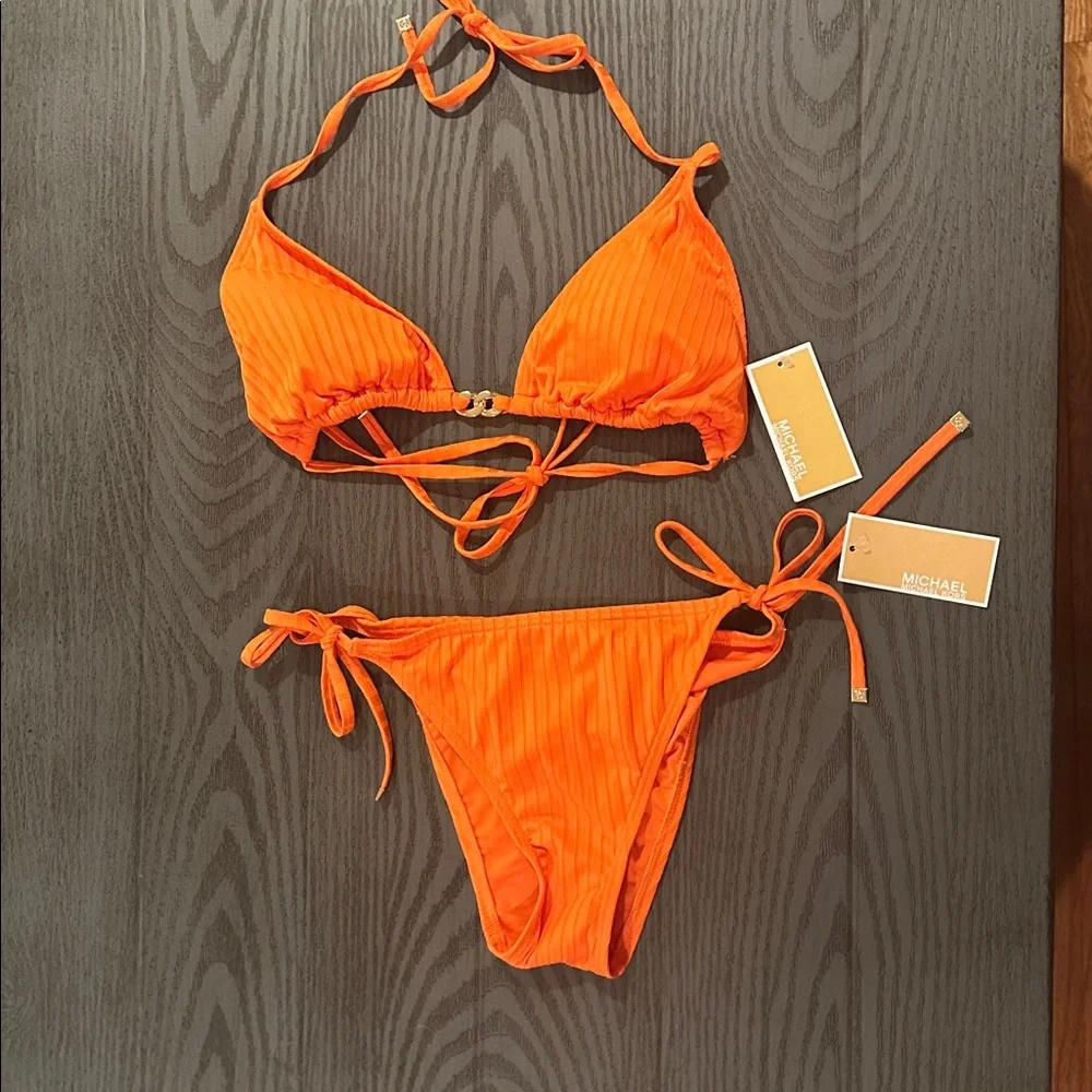 Michael Kors bright orange