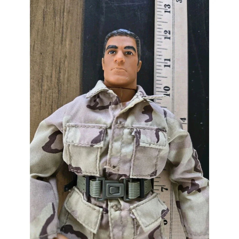 Vintage S/2 GI Joe Hasbro Dolls desert Camouflage Uniforms 12