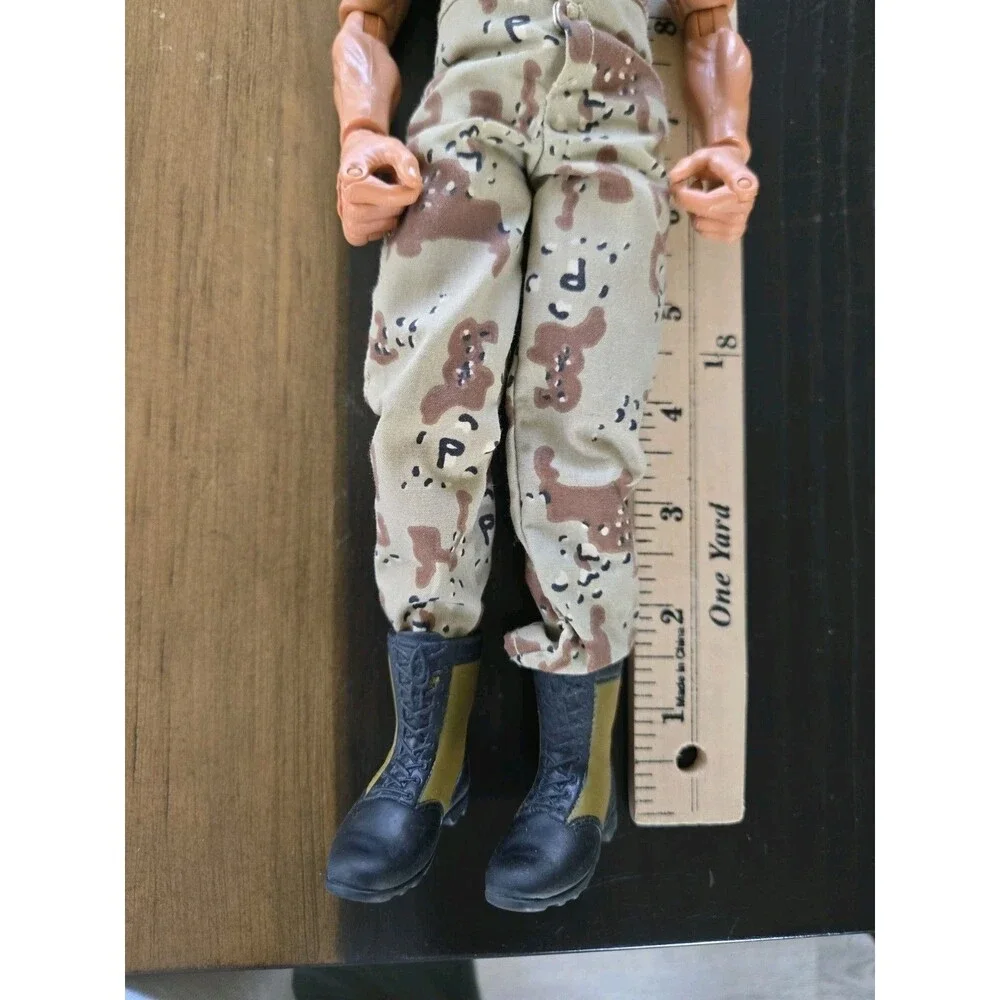 Vintage S/2 GI Joe Hasbro Dolls desert Camouflage Uniforms 12