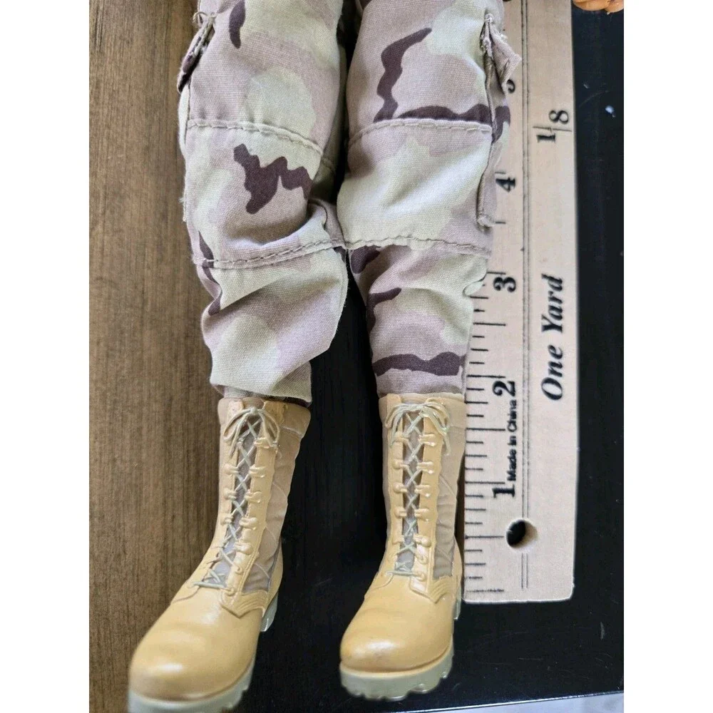 Vintage S/2 GI Joe Hasbro Dolls desert Camouflage Uniforms 12
