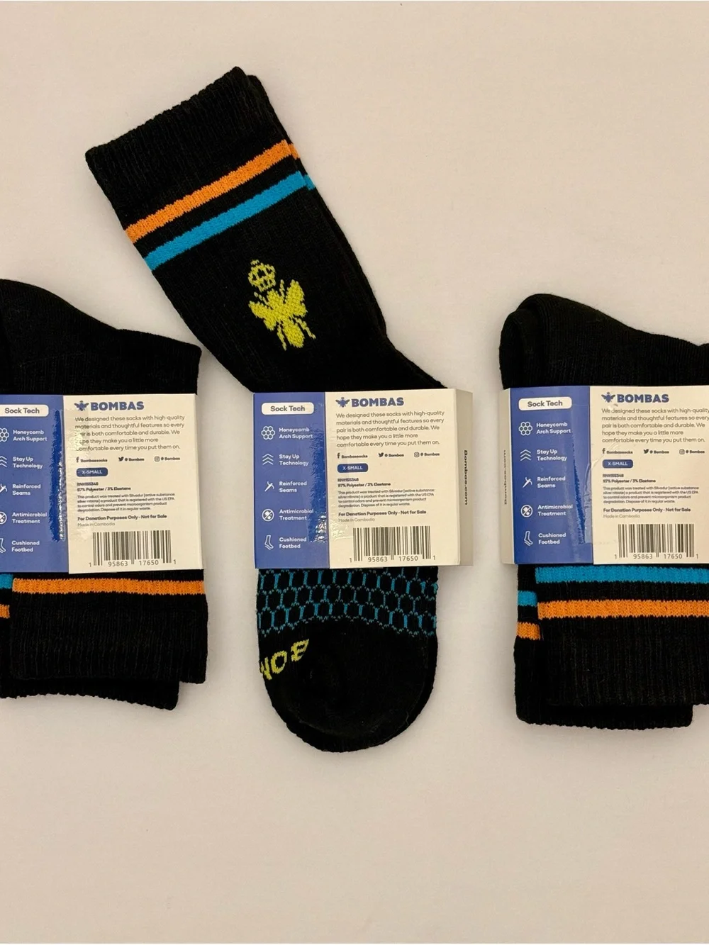 Bombas three pairs