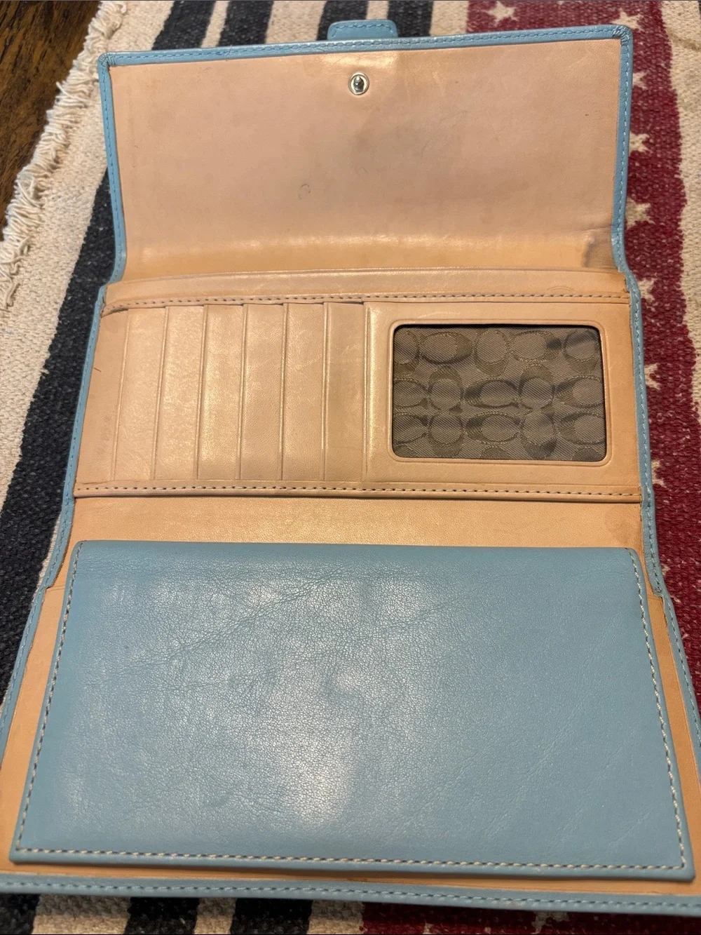 Coach stylish blue