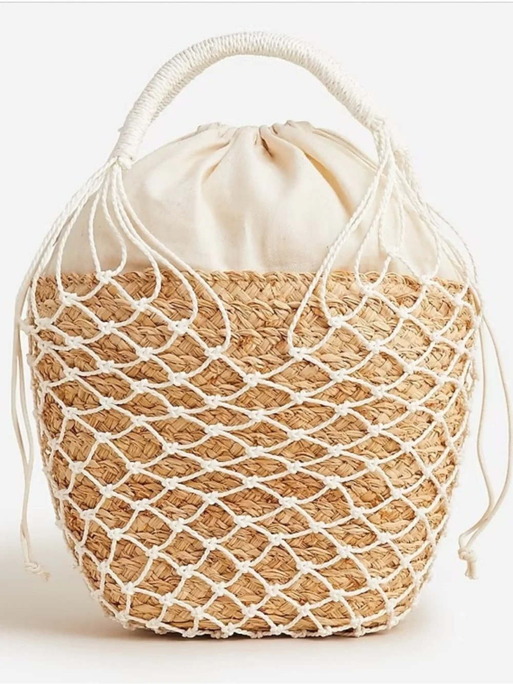 NWT J.Crew Sedona Basket Bag