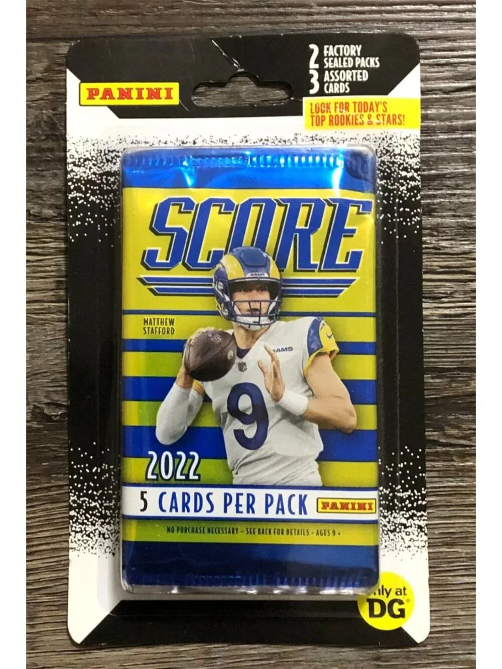 Panini 2022 score