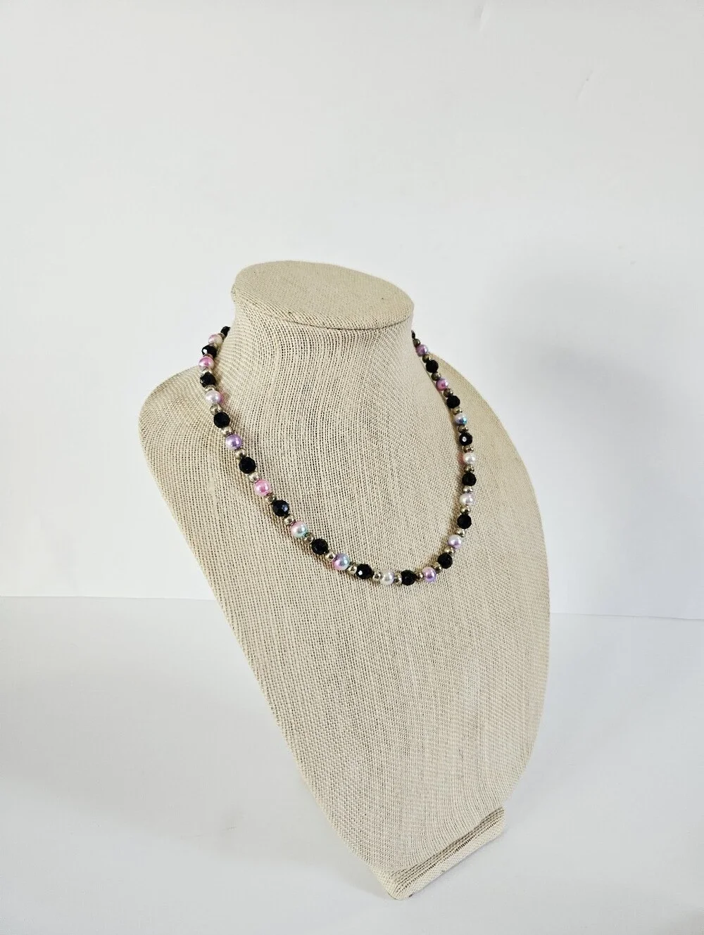 Vintage beaded crystal measures