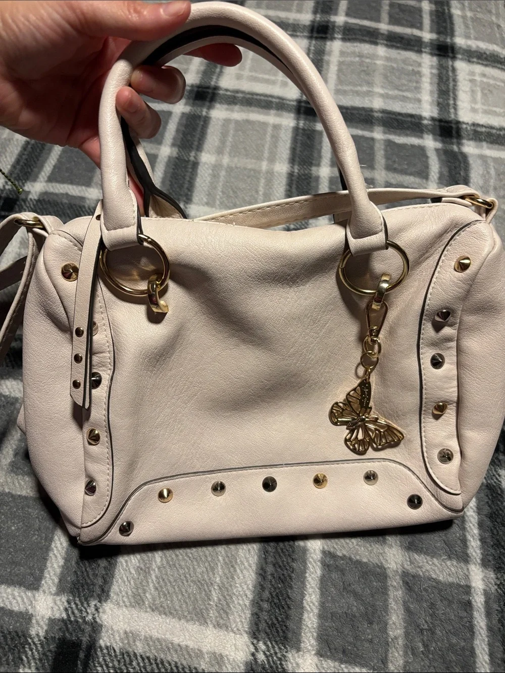 Jessica Simpson structured satchel