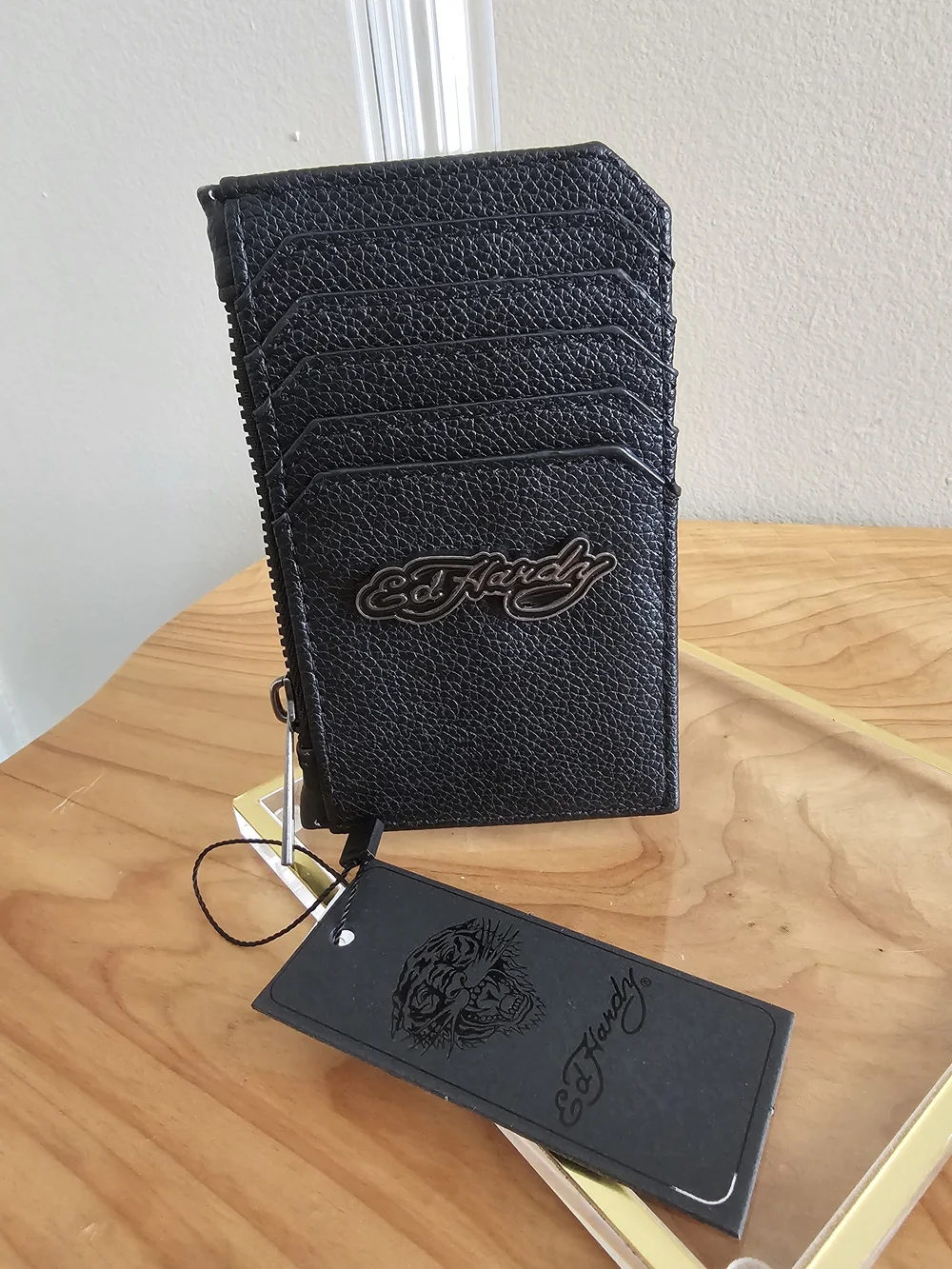 Ed Hardy black pebbled
