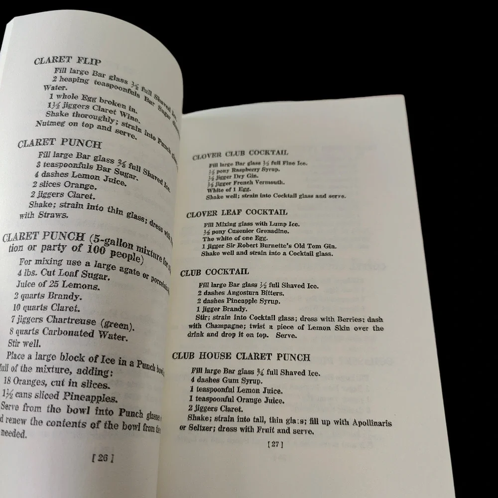 Vintage Cocktail this reprint