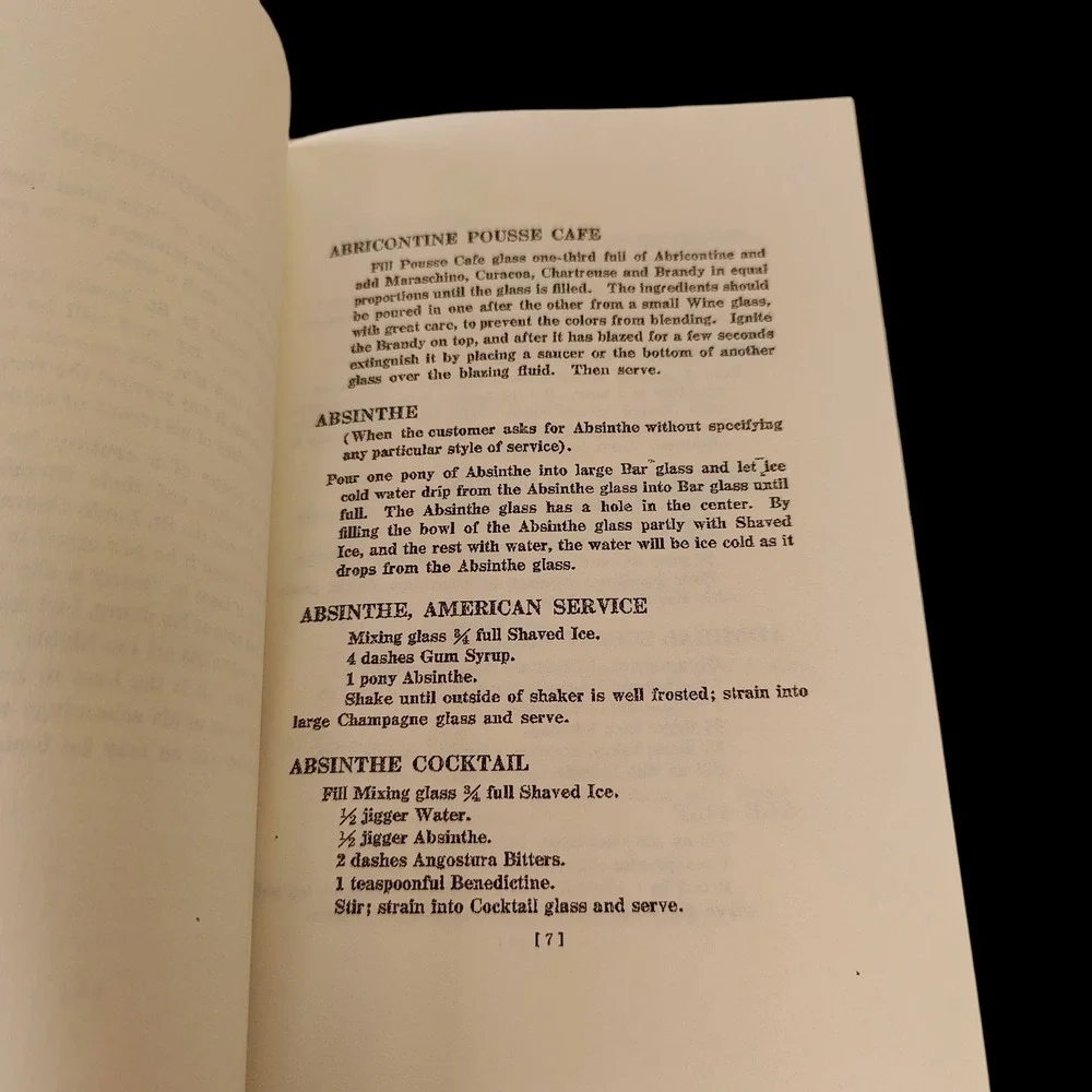 Vintage Cocktail this reprint