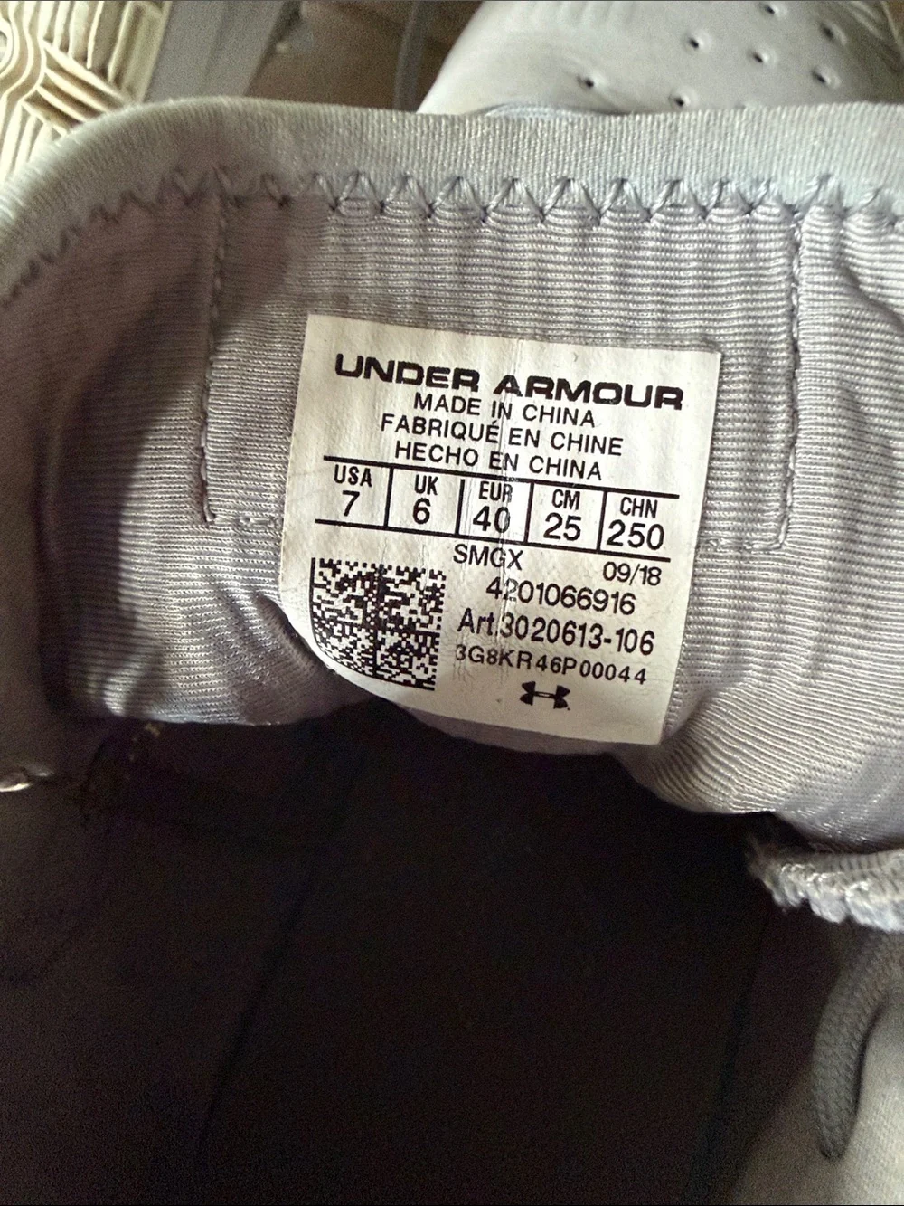 Under Armour high top