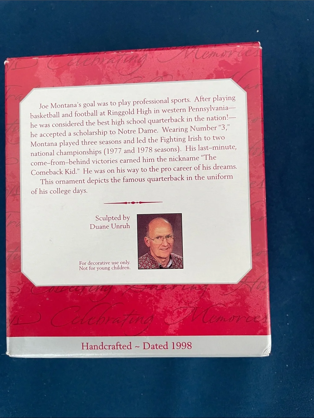 Hallmark painted keepsake