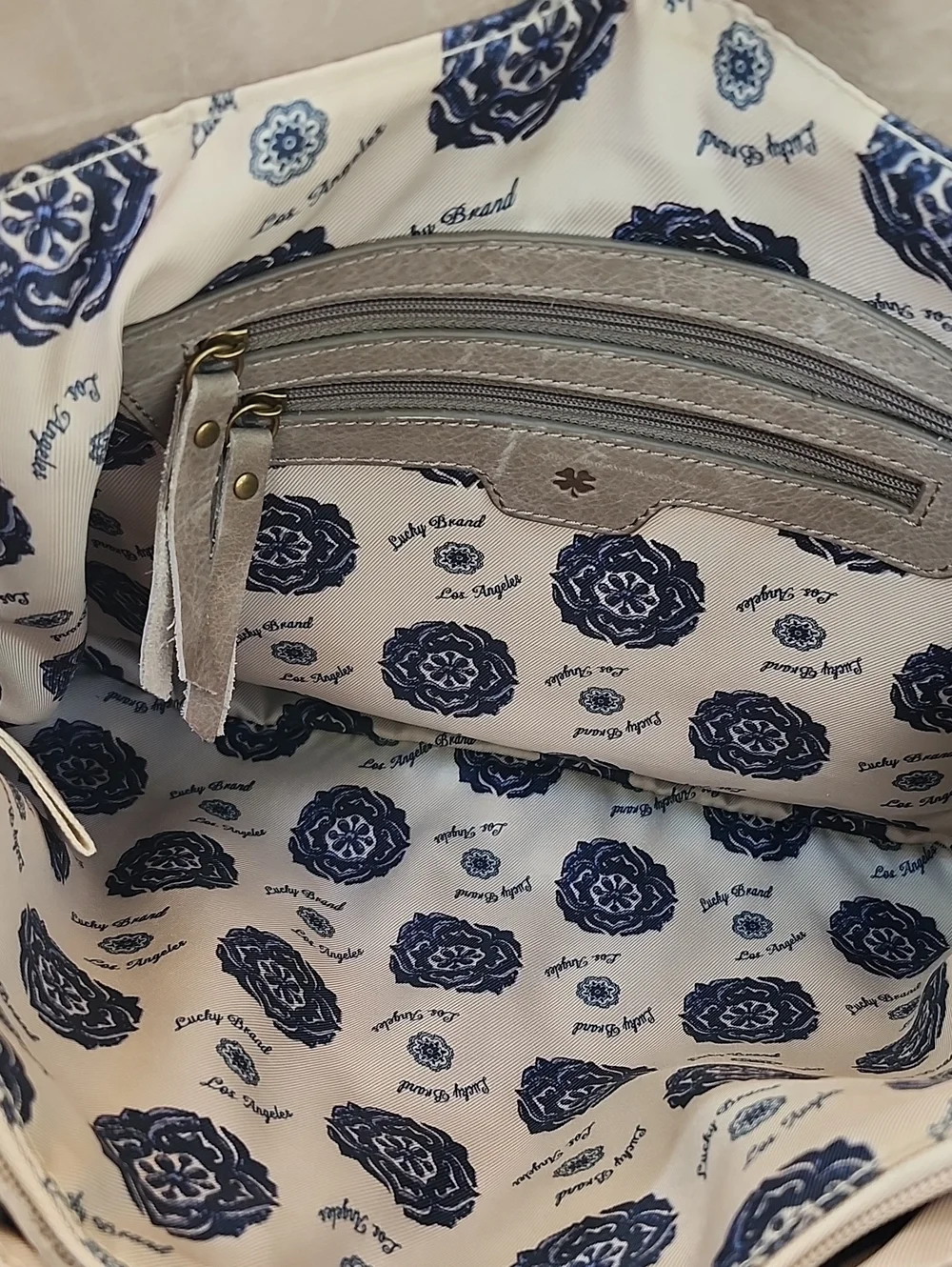 Lucky Brand worn accented silver