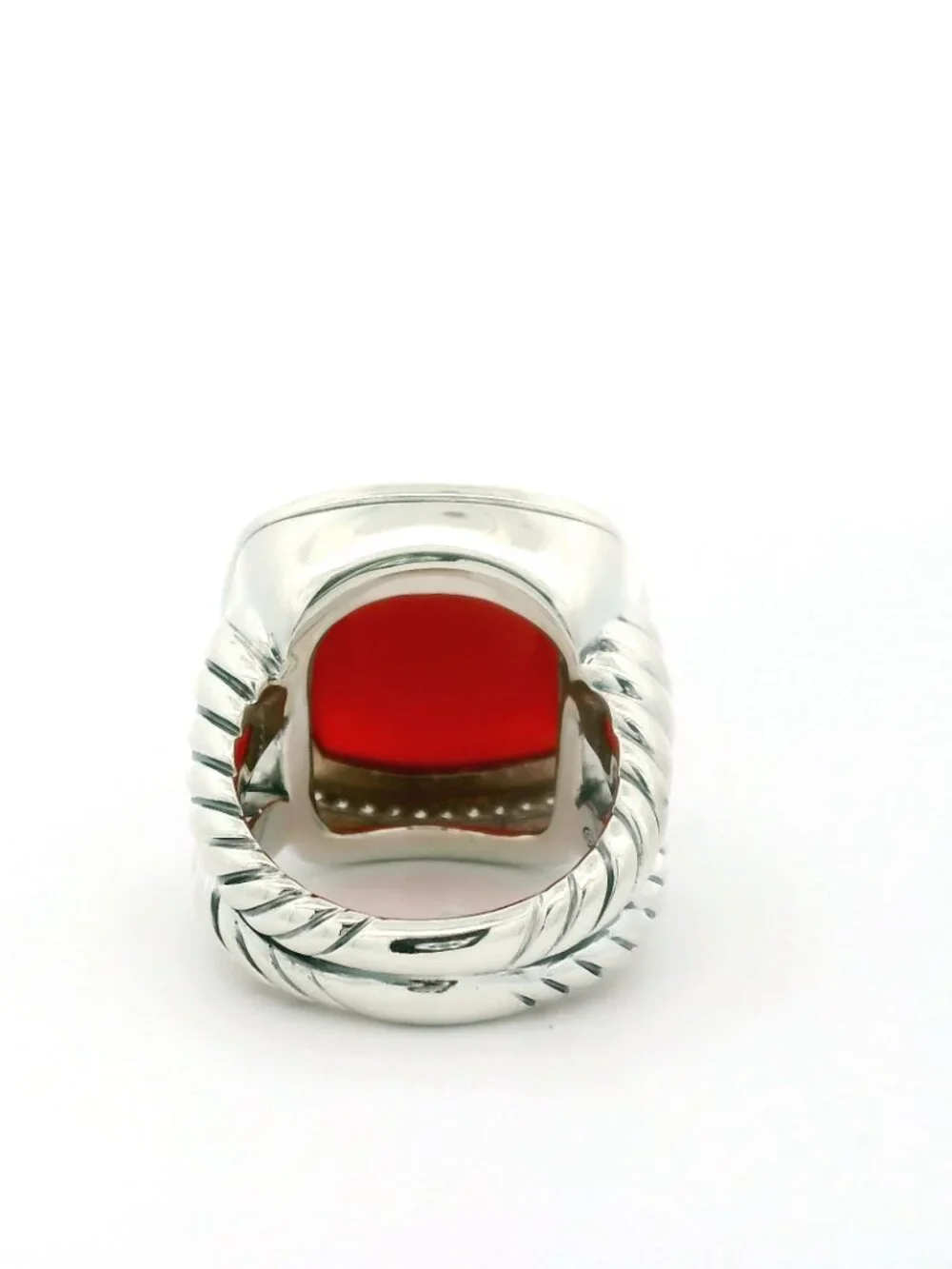 David Yurman carnelian center