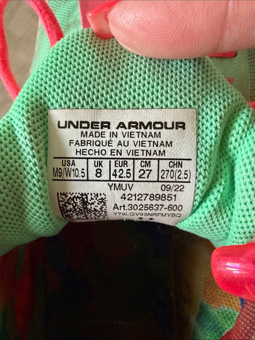 Under Armour these are