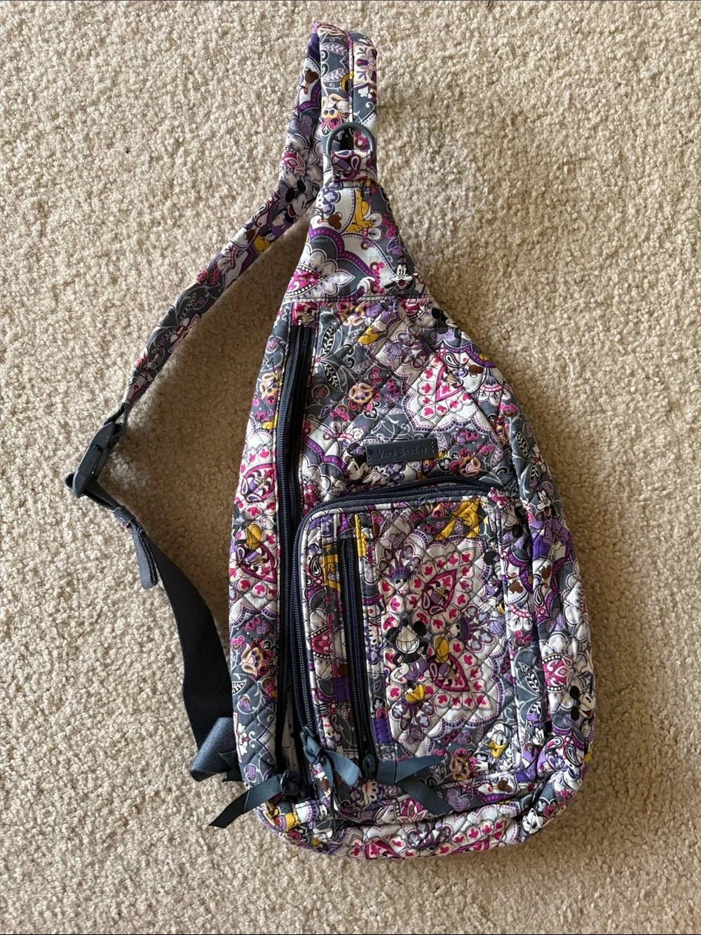 Vera Bradley quilted sling