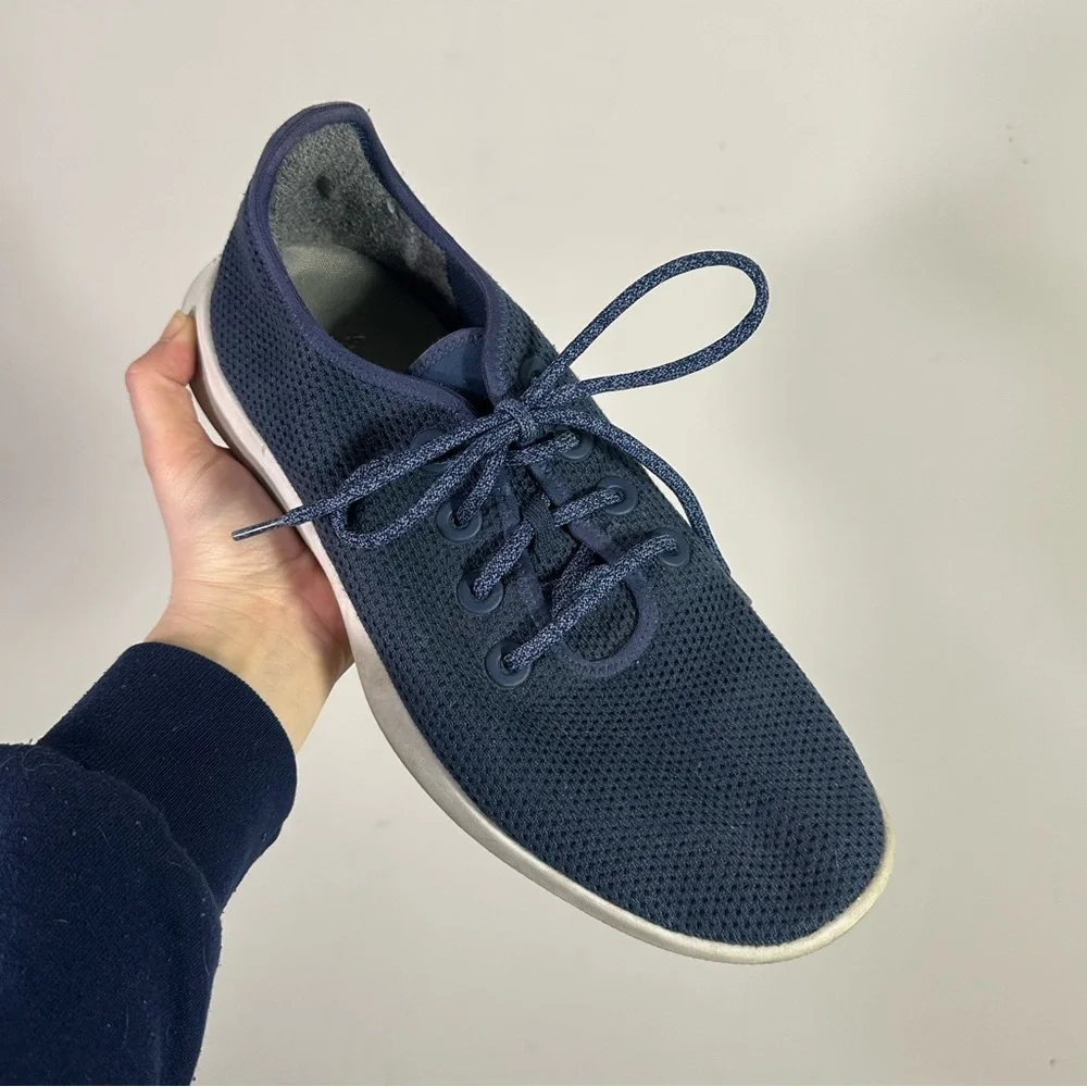 Allbirds Trail Runners Navy Blue Lightweight Running Shoes