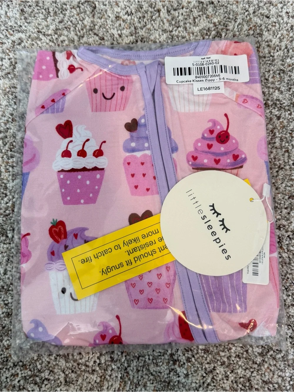 Little Sleepies sold zippered