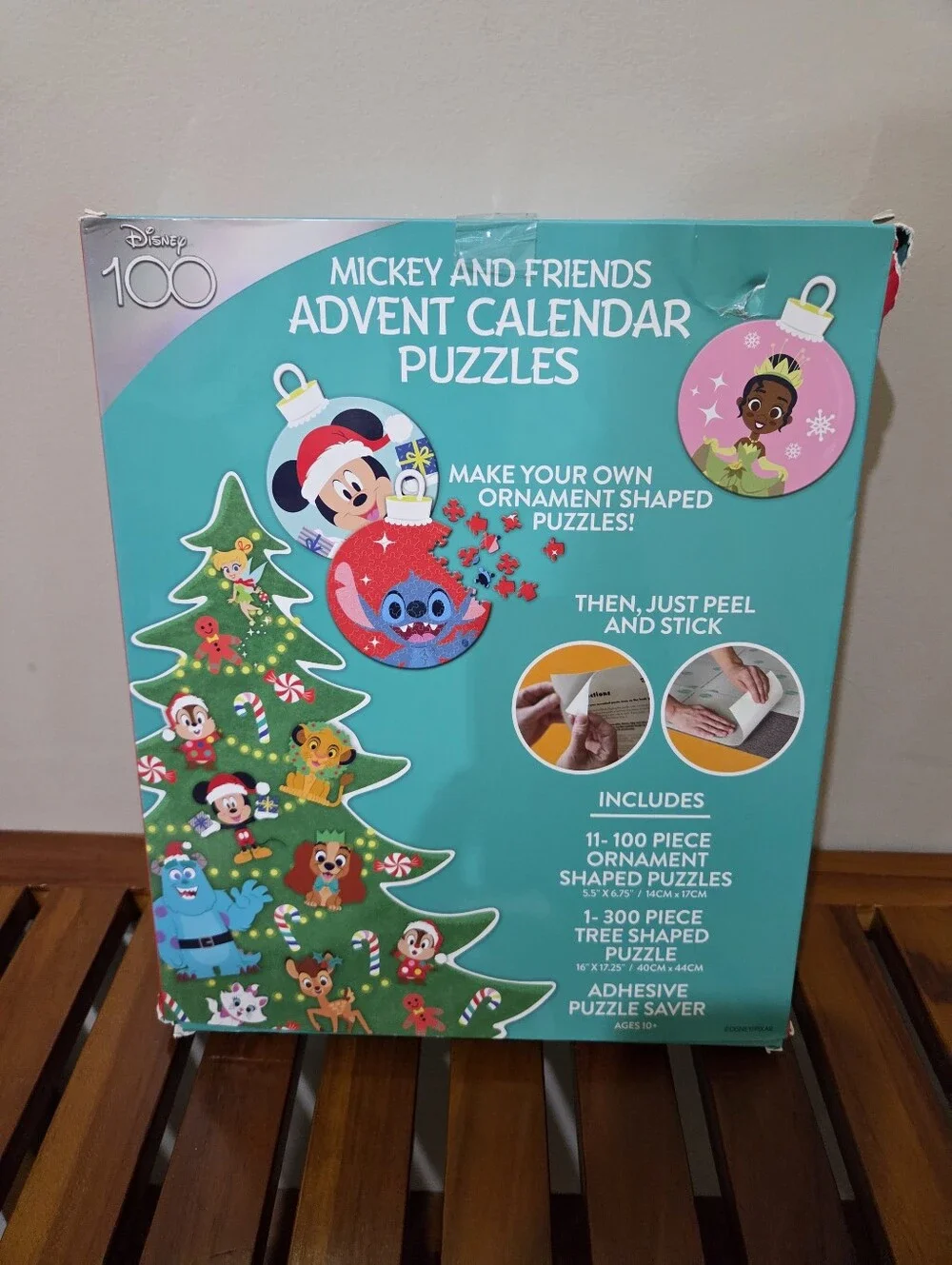 Disney Mickey and Friends Advent Calendar Puzzles NEW