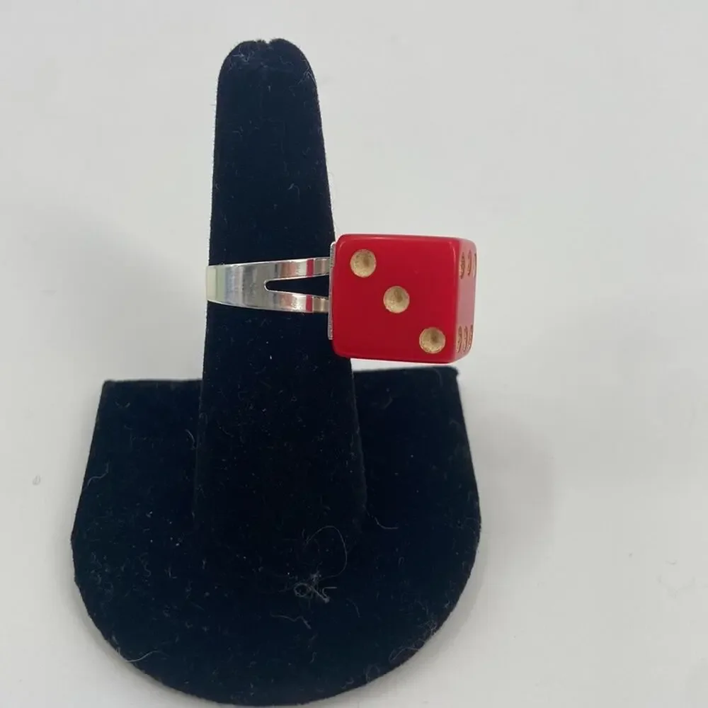 Handmade dice ring