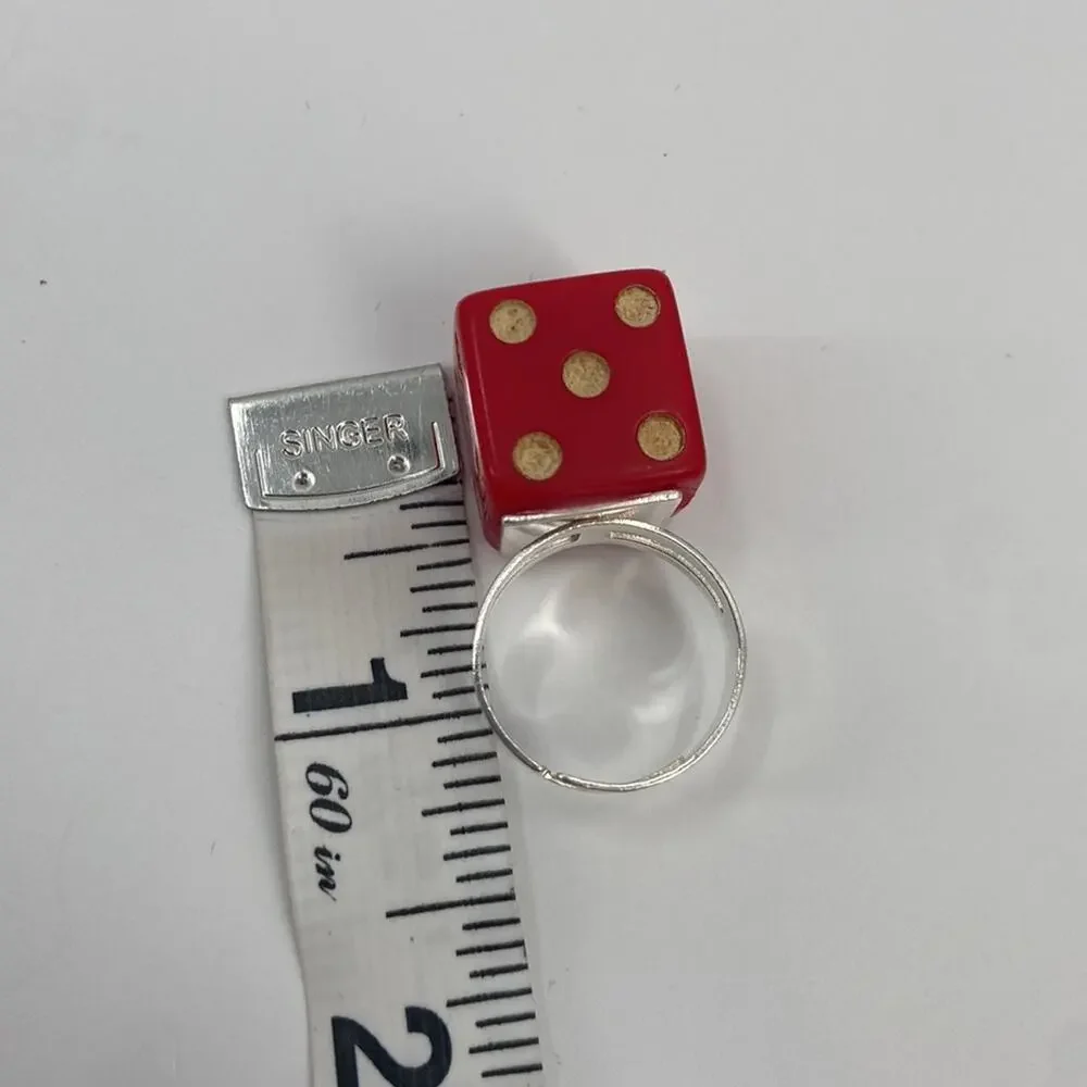 Handmade dice ring