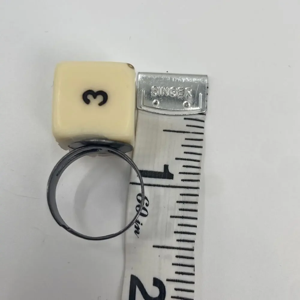 Handmade dice ring
