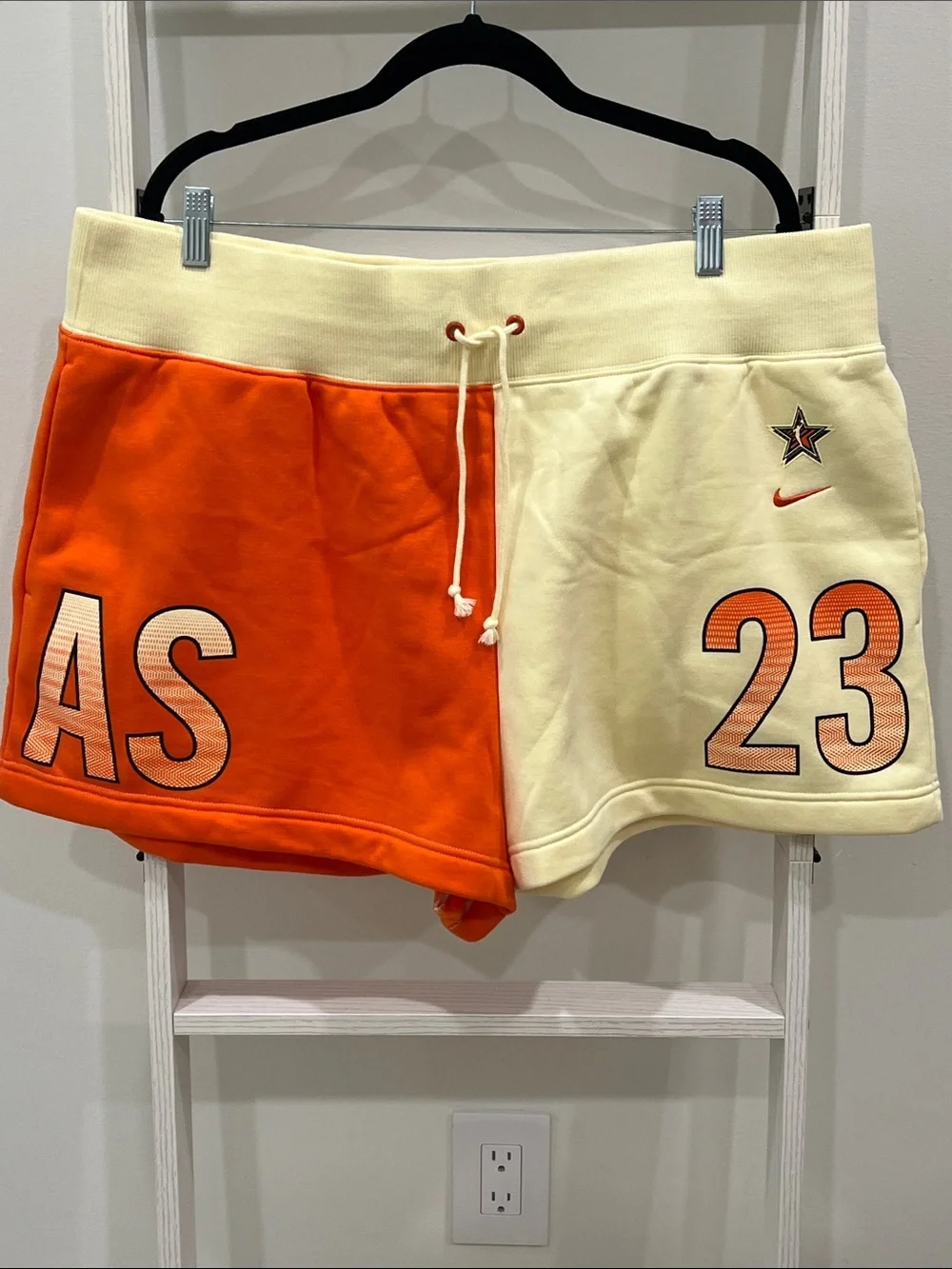 Nike WNBA All-Star 23 Fleece Basketball High-Rise Shorts