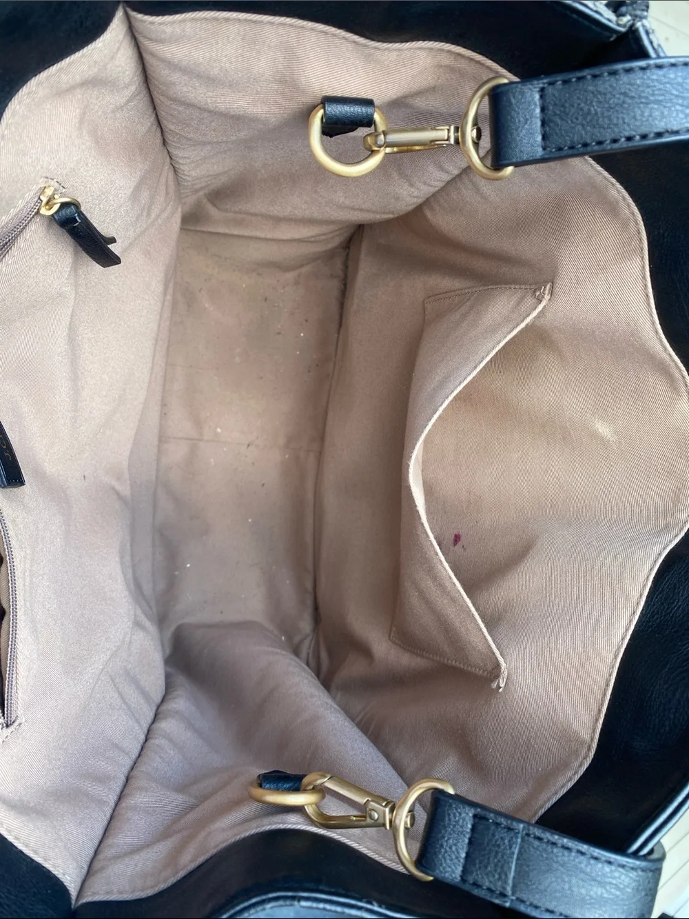 J. Crew nice stains bag