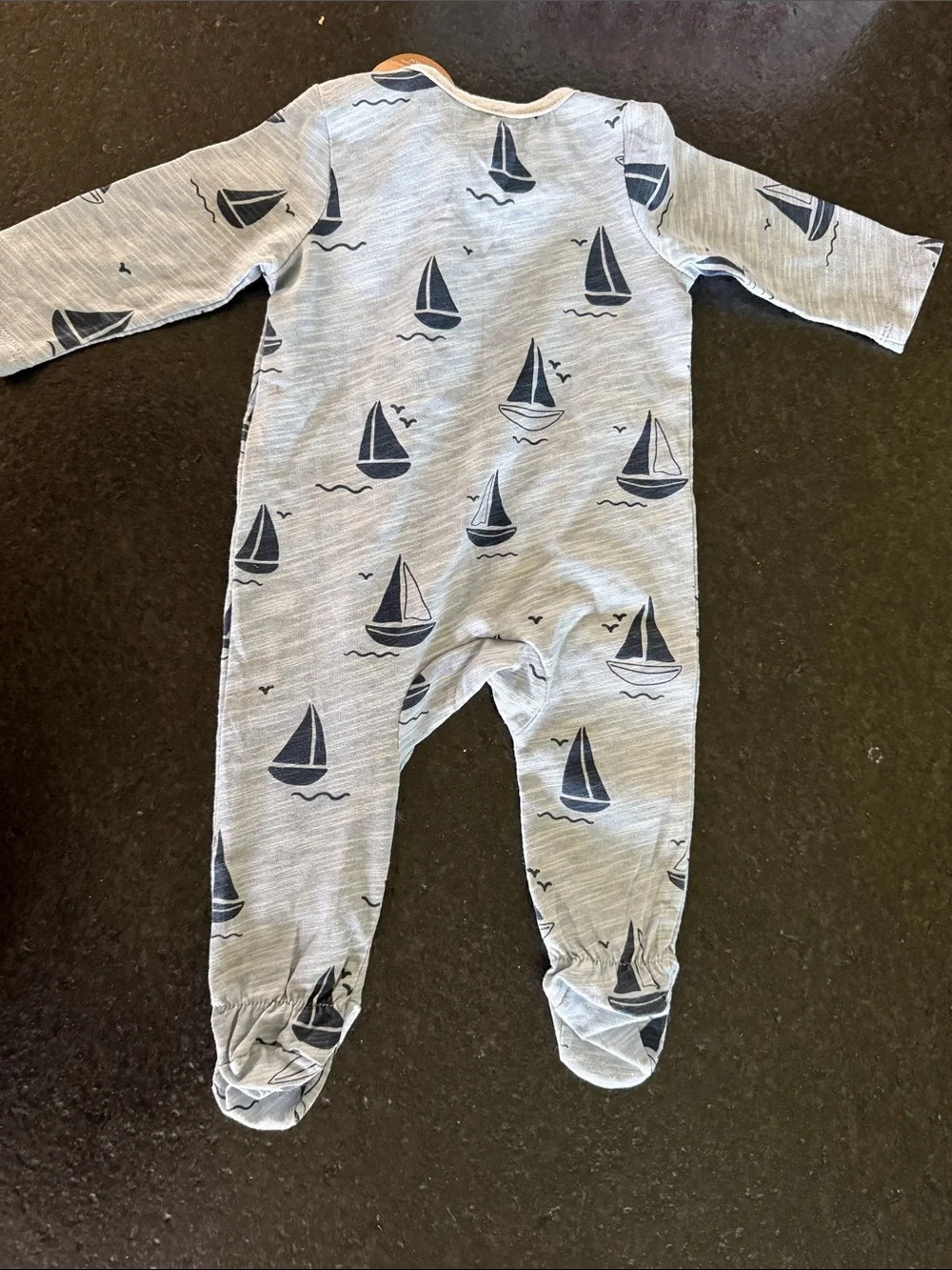 Mud Pie light blue