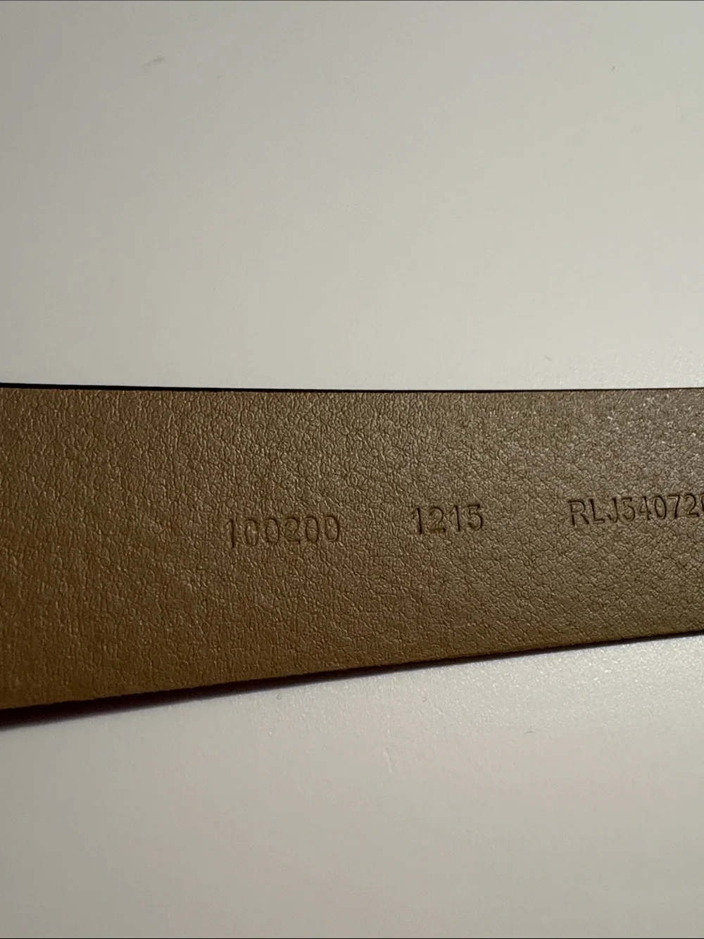 Relic by fossil