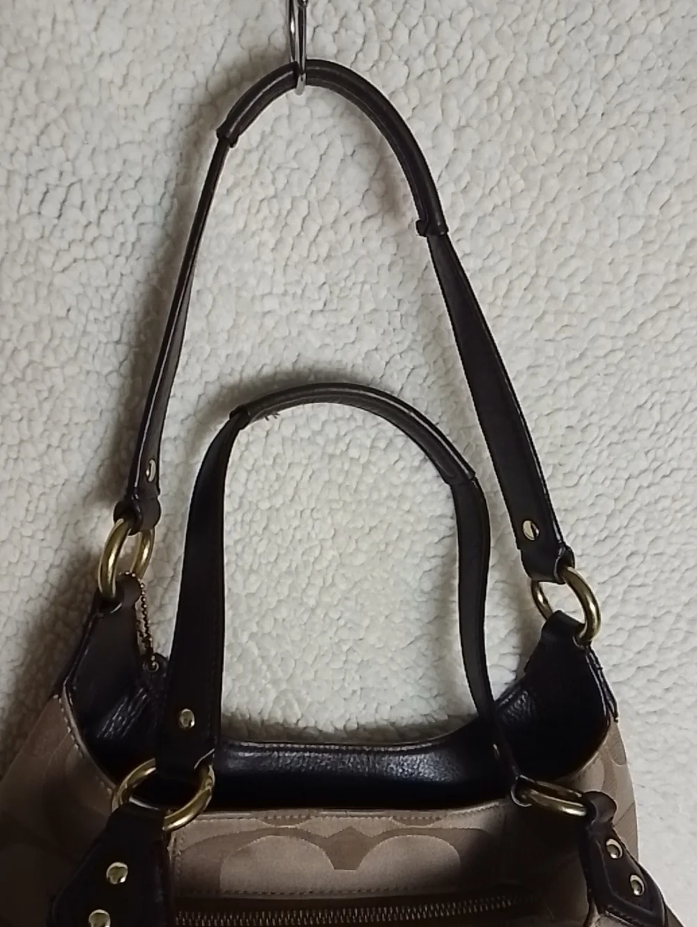 Coach thanks leather as