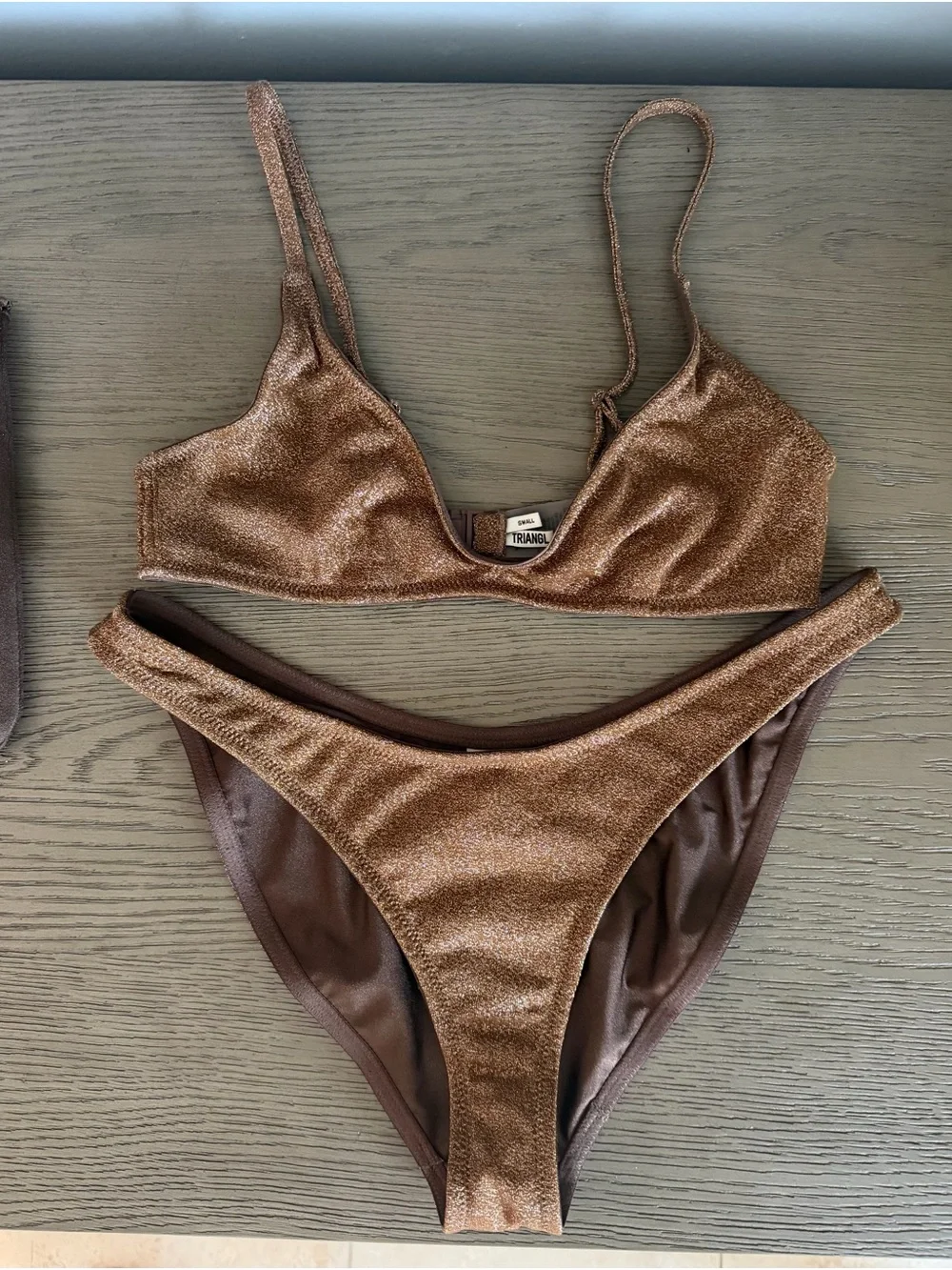 triangl swimwear triangl shimmering