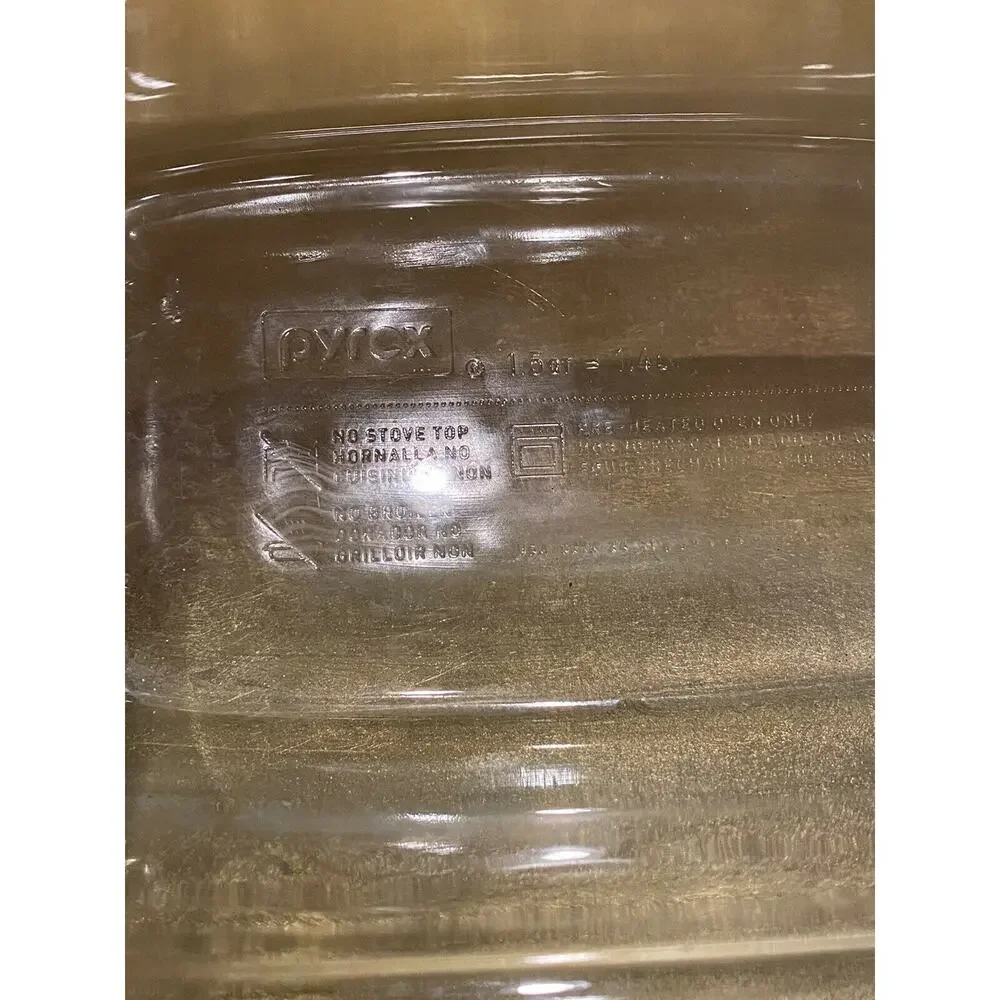 Pyrex loaf pan